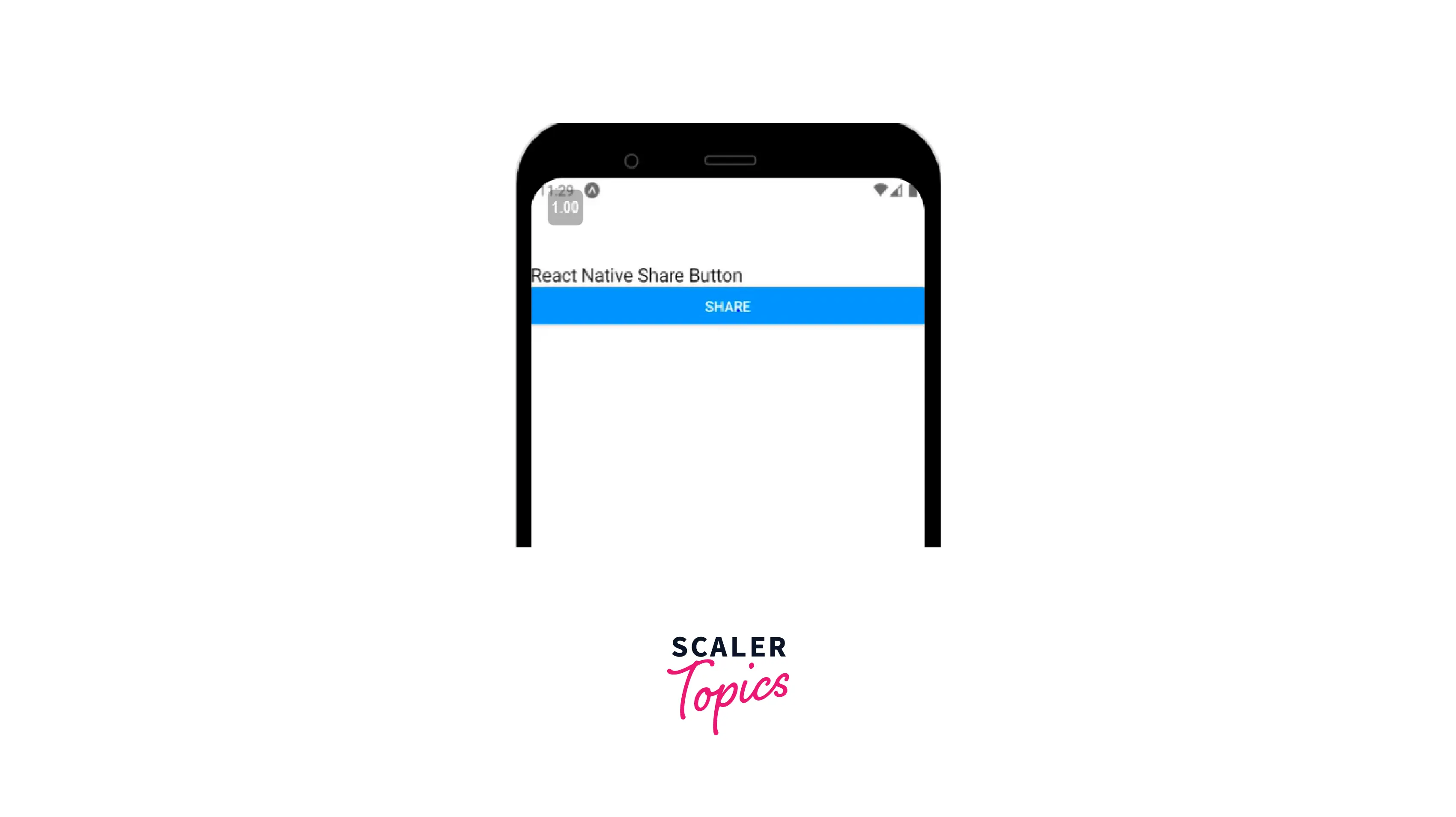 React Native Share Scaler Topics