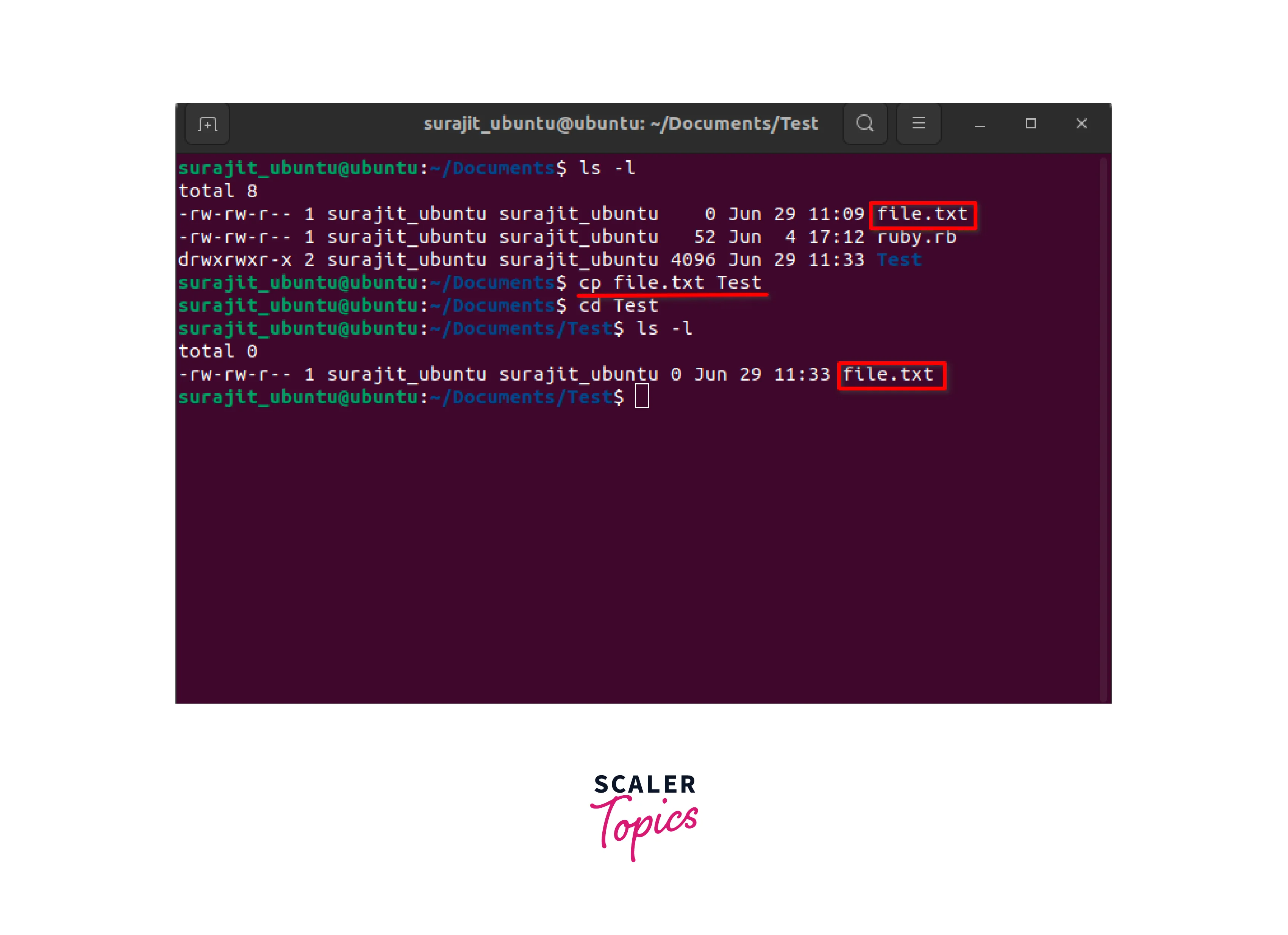 Linux Commands For Beginners Scaler Topics