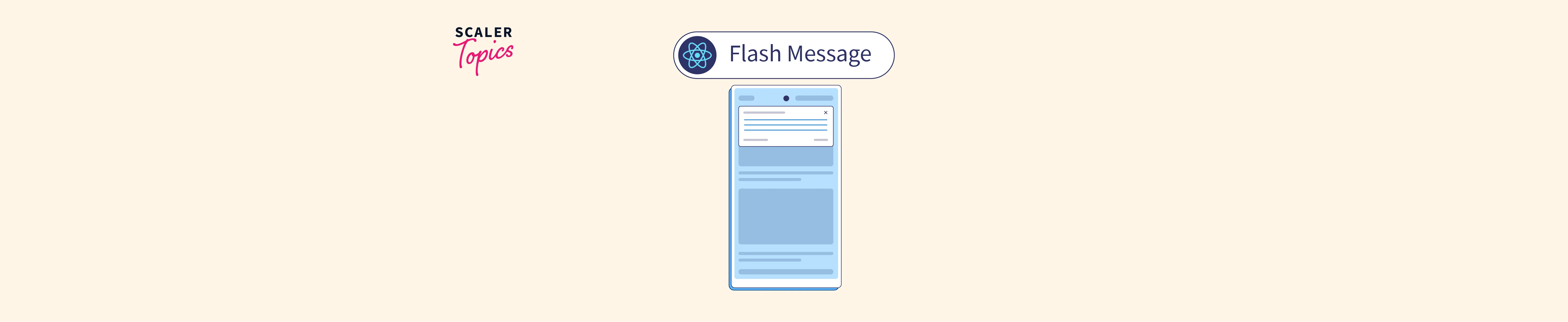 React Native Flash Message Scaler Topics