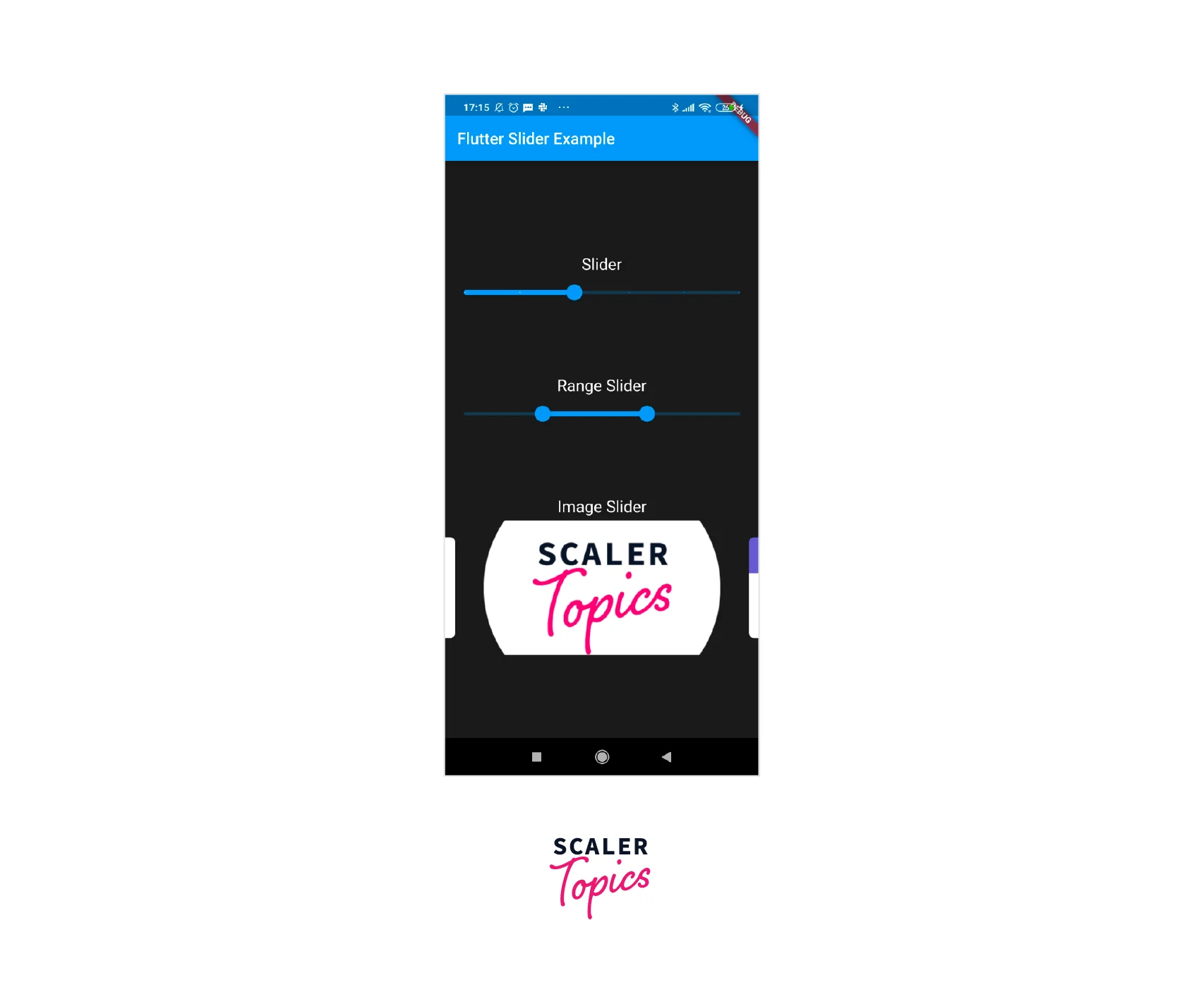 How To Create A Slider Widget In Flutter Scaler Topics