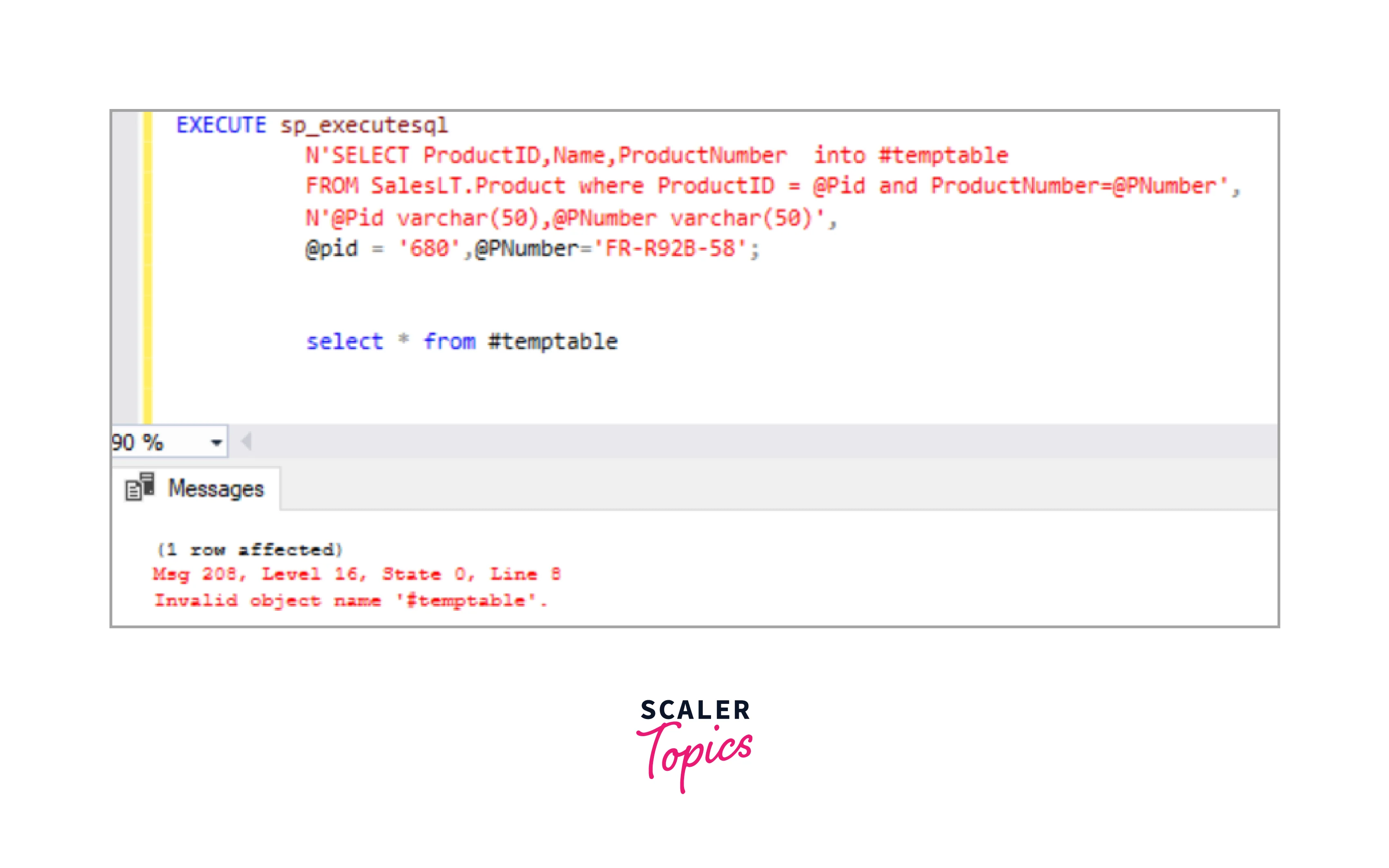 Dynamic Sql Scaler Topics