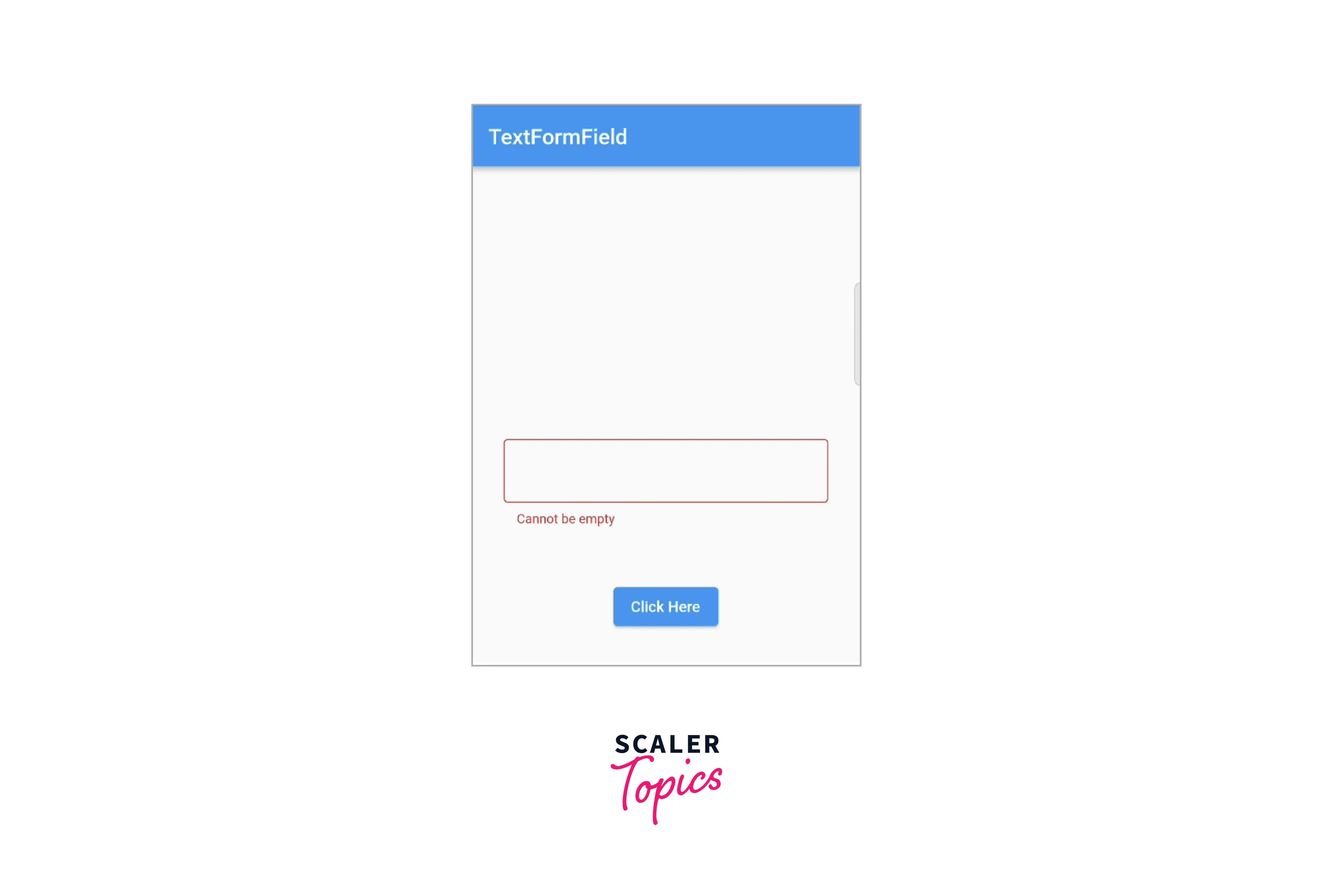 How To Implement Textfield In Flutter Scaler Topics