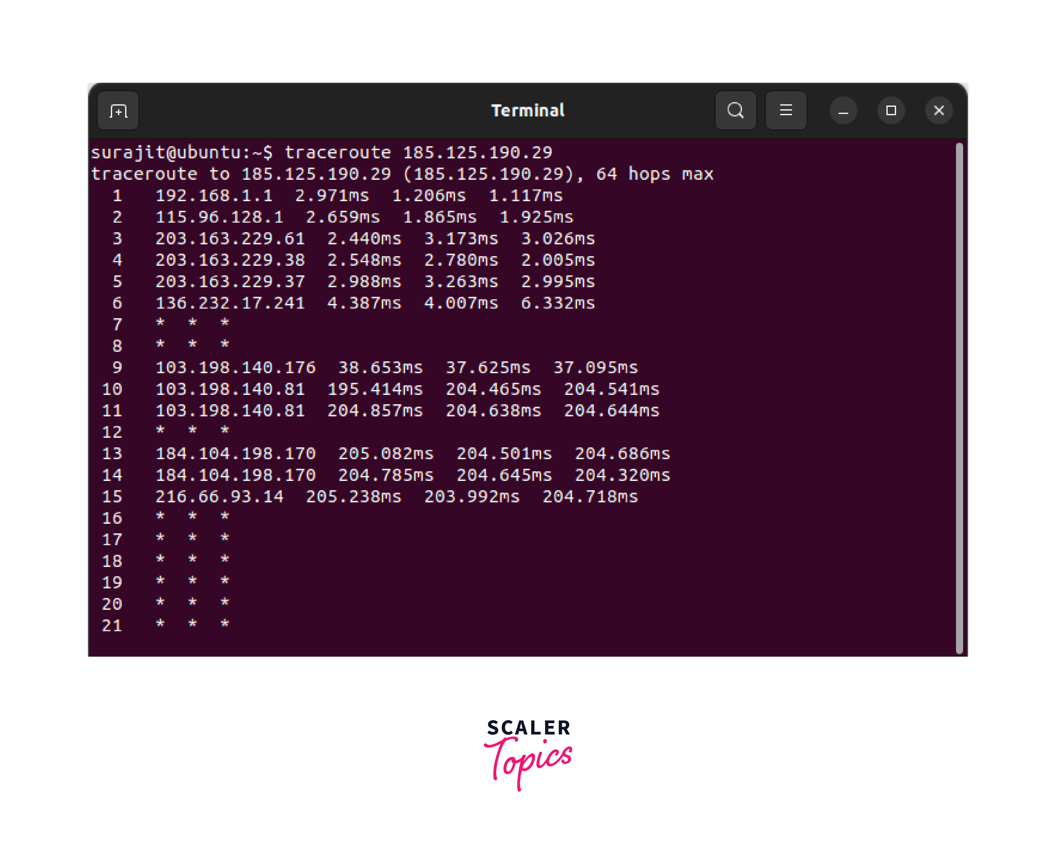 Traceroute