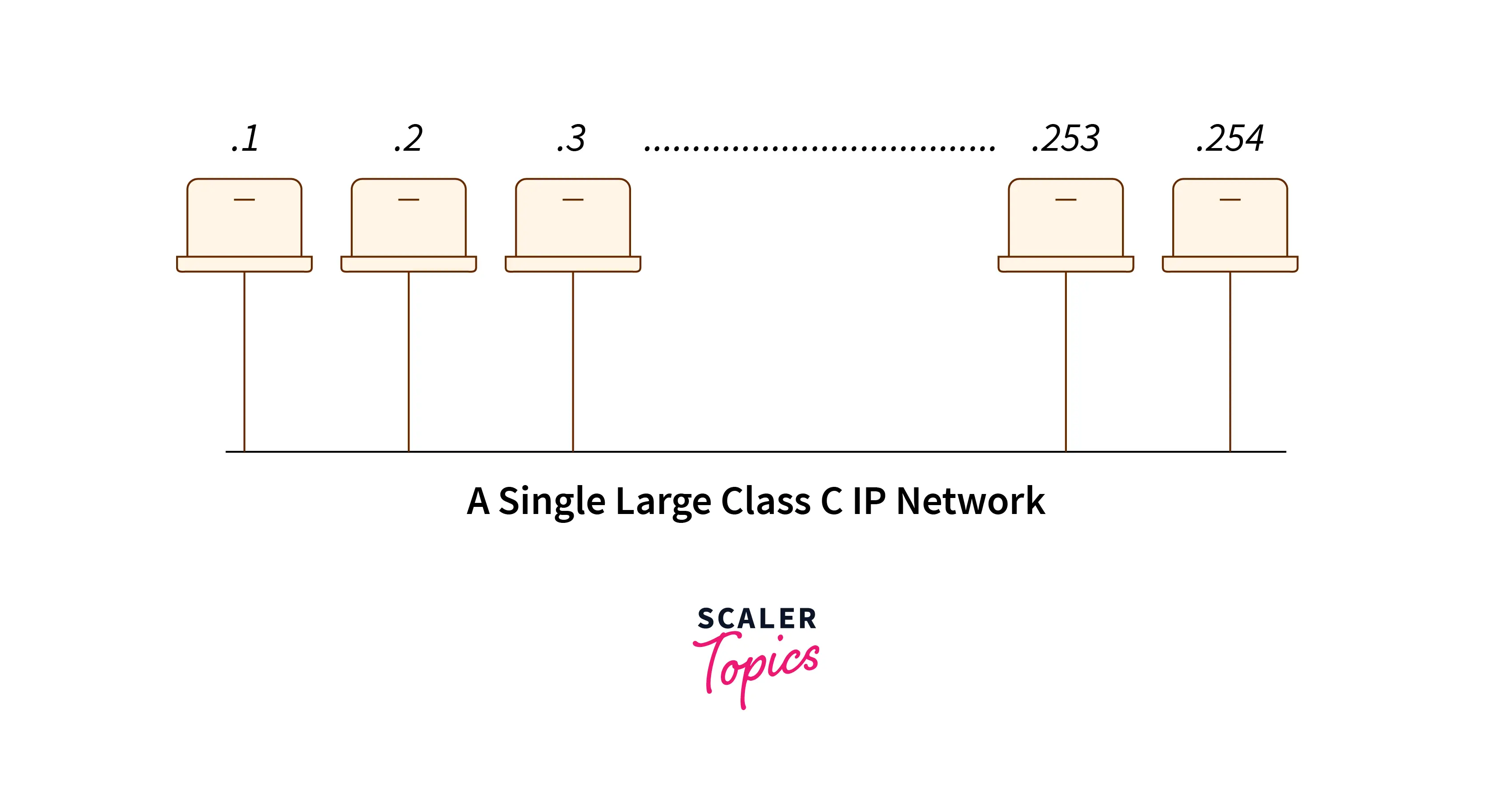 A single large class C IP Network