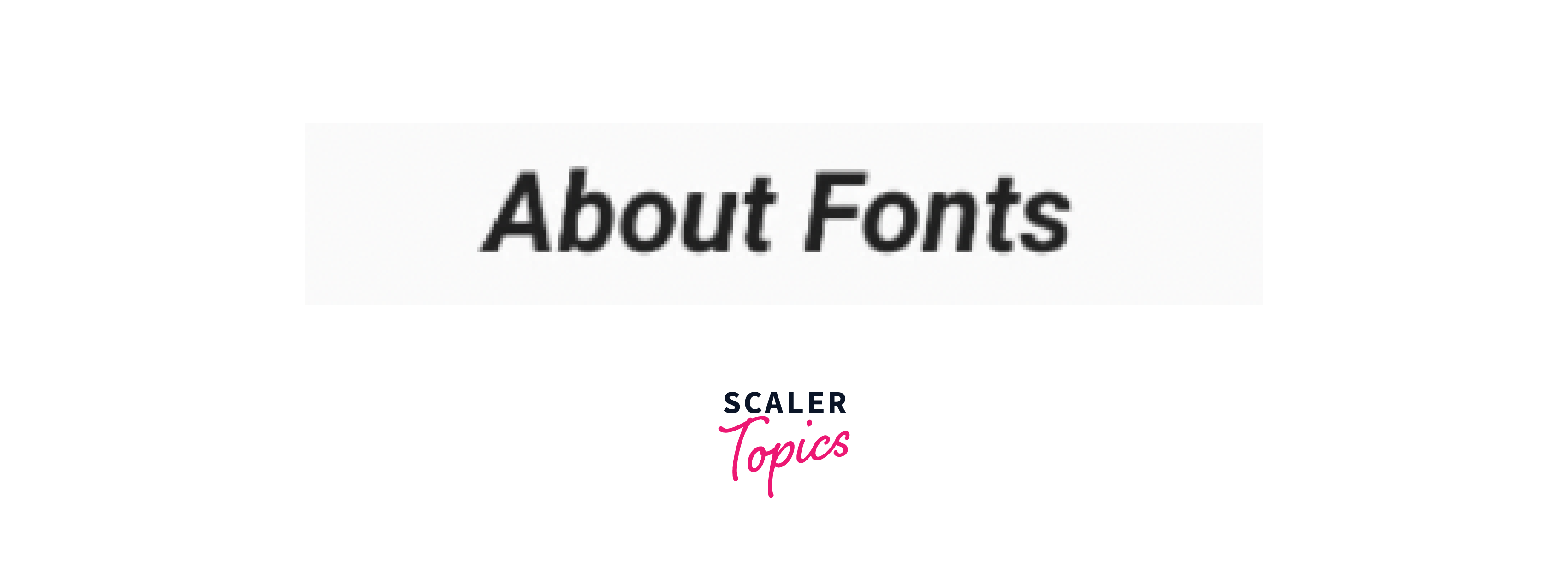 about fonts