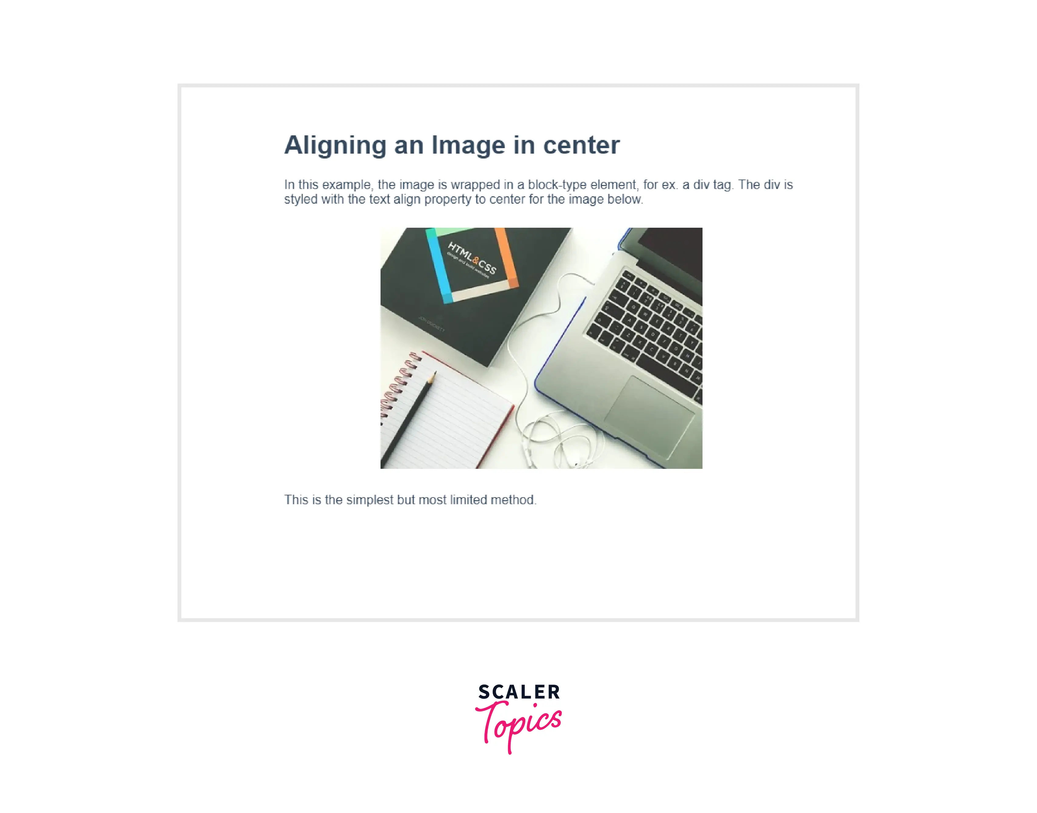 How to Align Image in HTML?