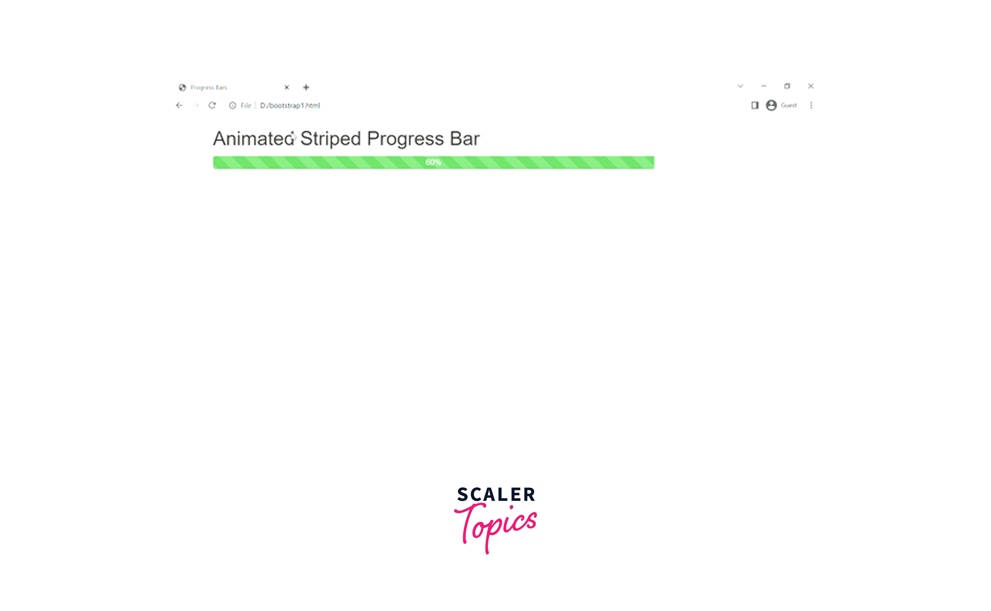 ANIMATED PROGRESS BAR