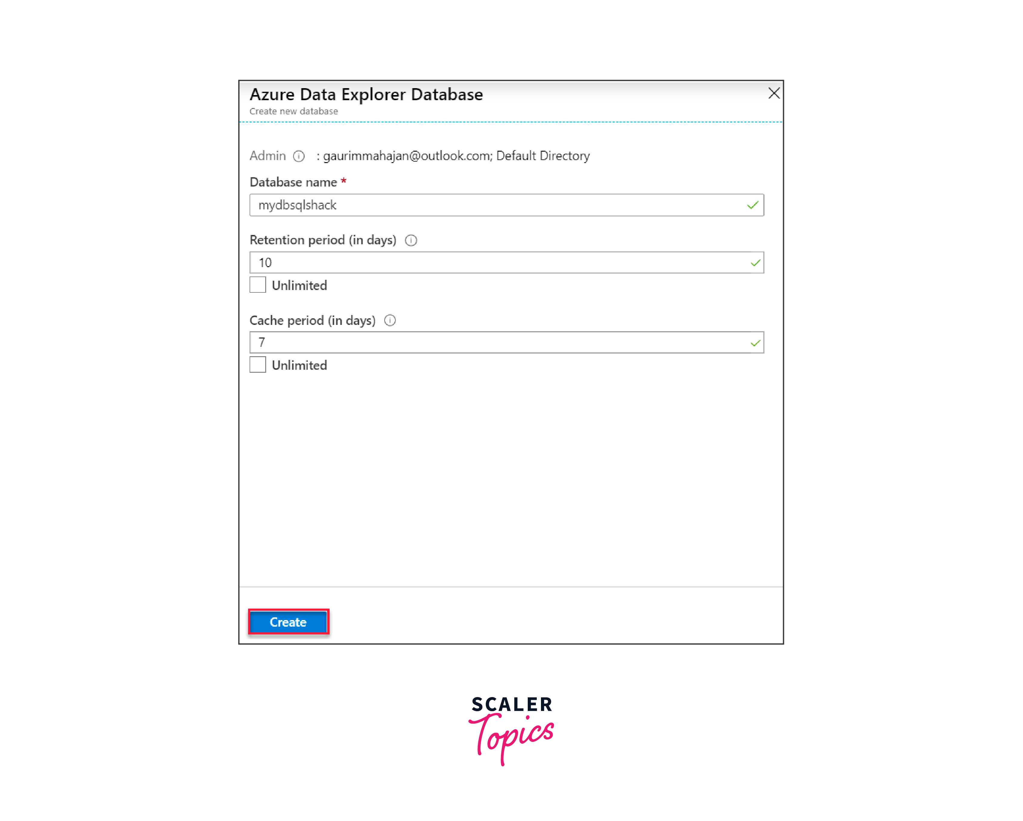 setting up a database