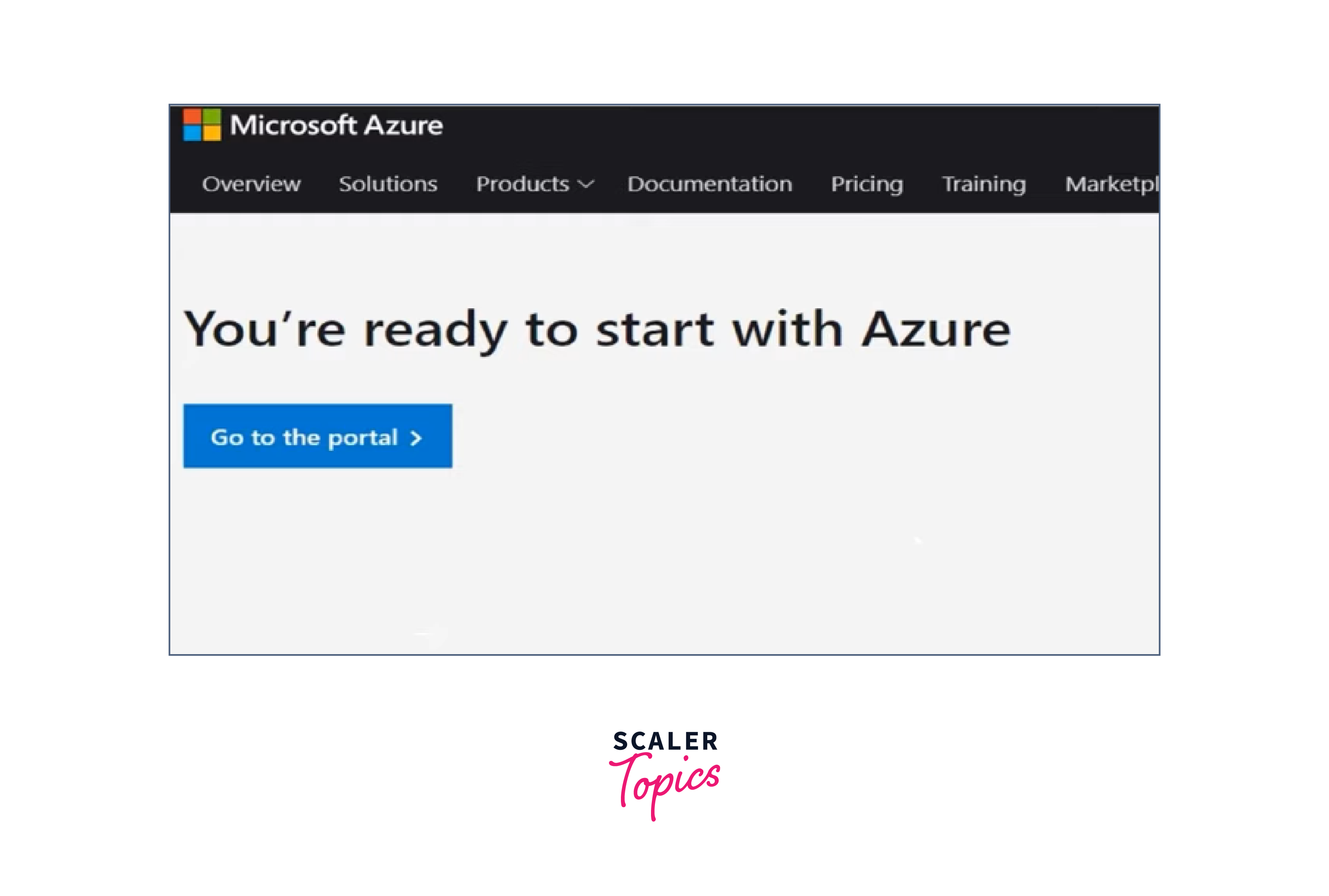 Azure Quickstart Center Scaler Topics