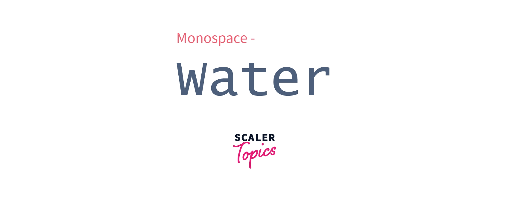 monospace font image
