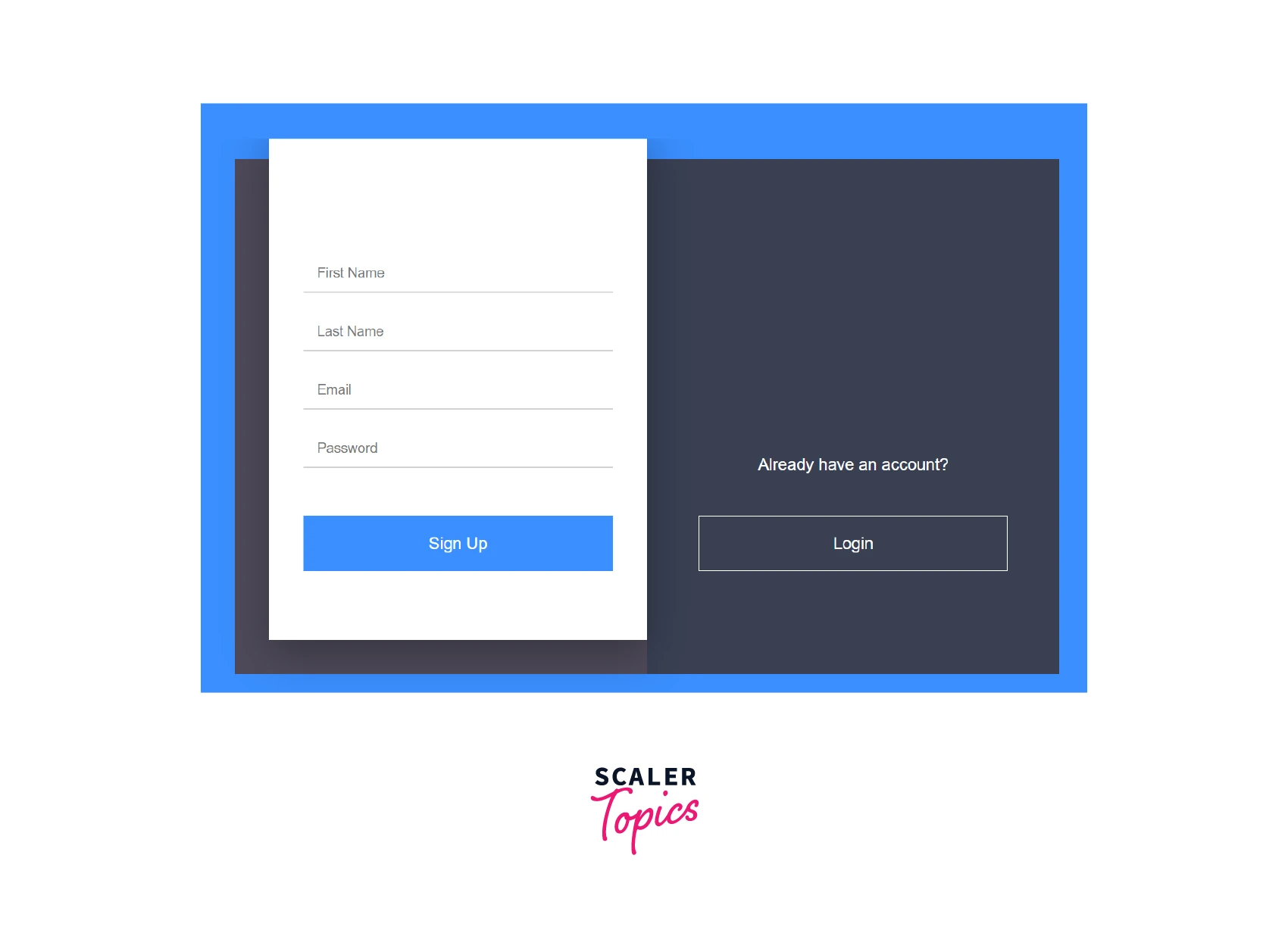 ecommerce signup form