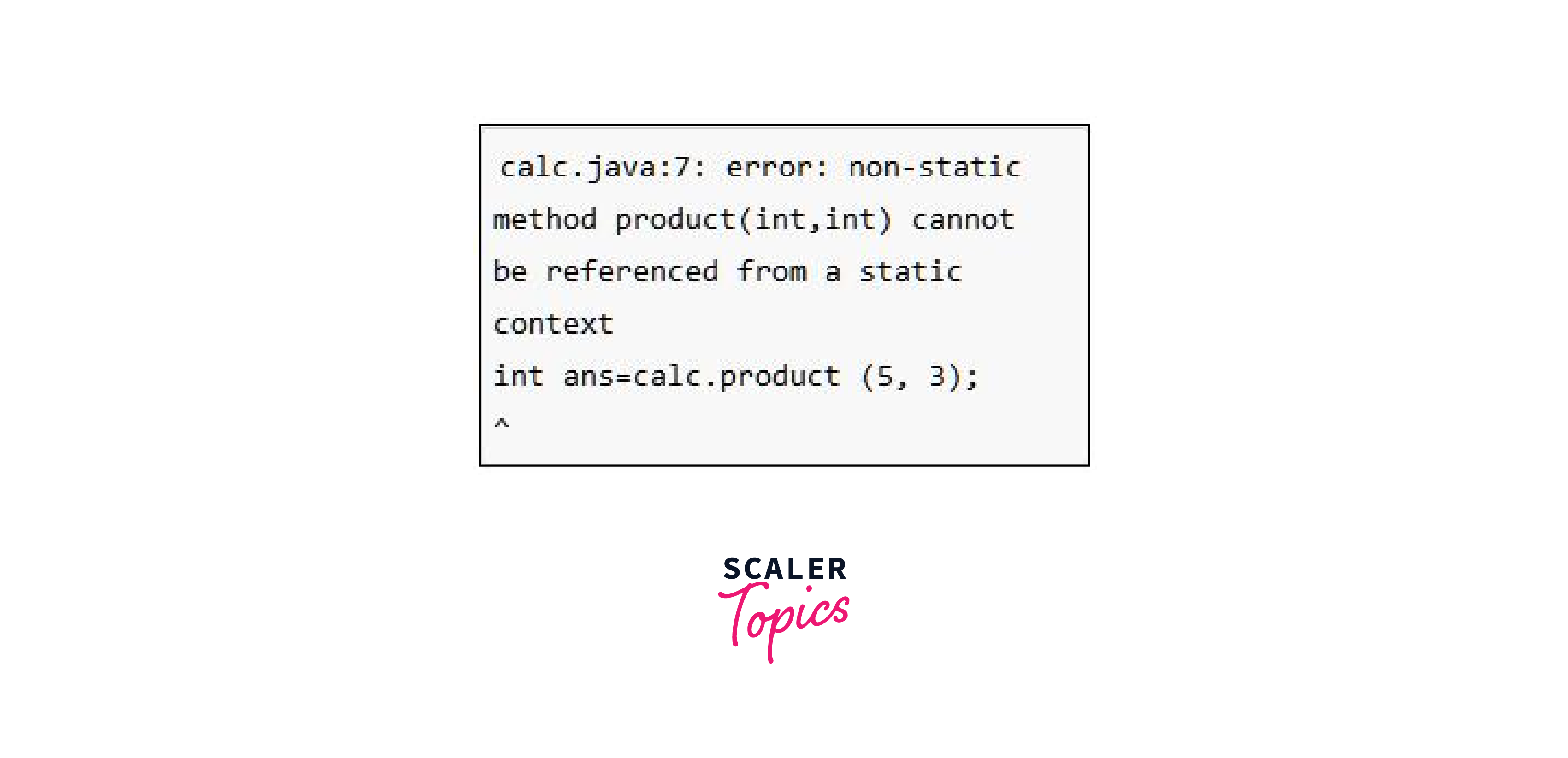 calling static method