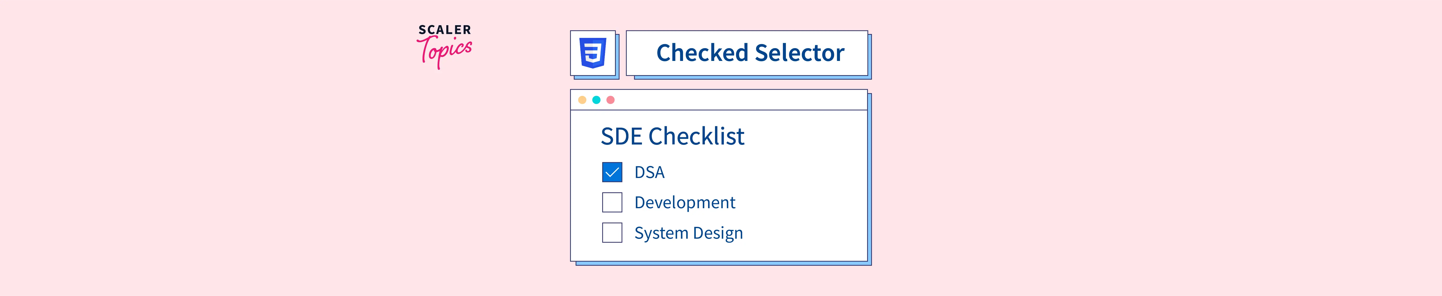 html checked css