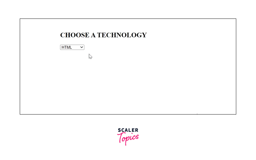 Choose a technology