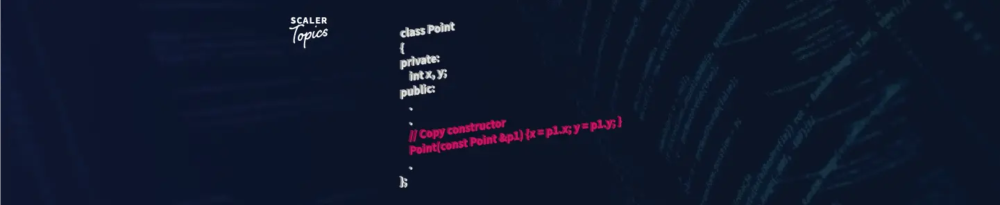 copy constructor in cpp