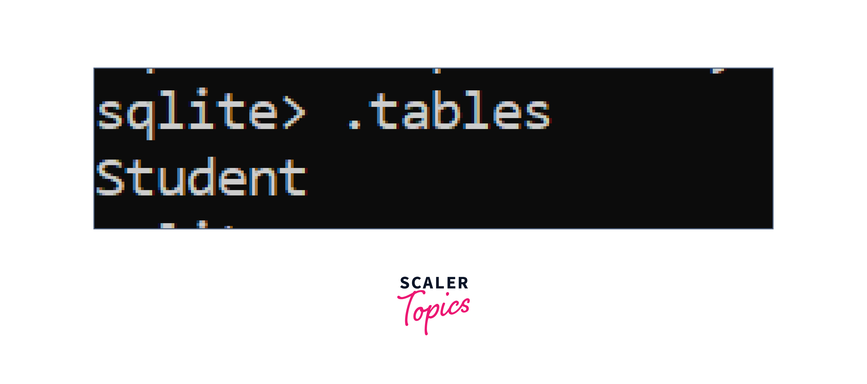 creating table in sqlite