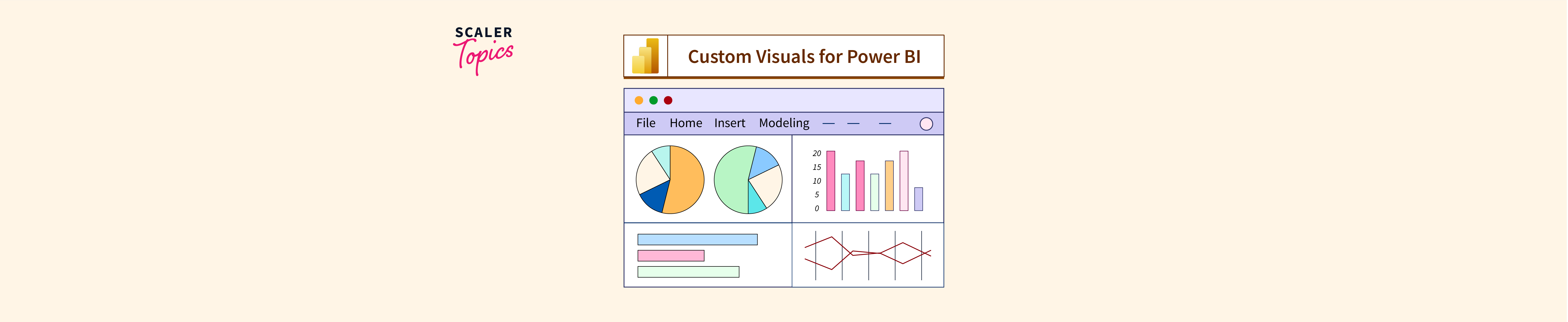 Custom Visuals For Power BI Scaler Topics