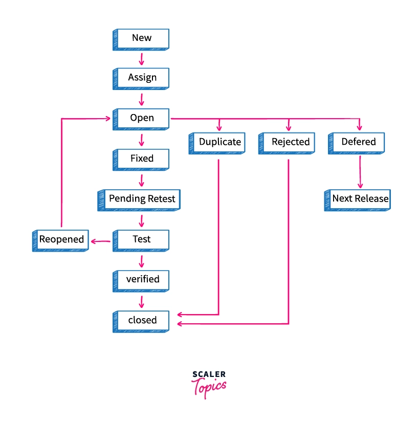 Defect/Bug Life Cycle in Software Testing - Scaler Topics