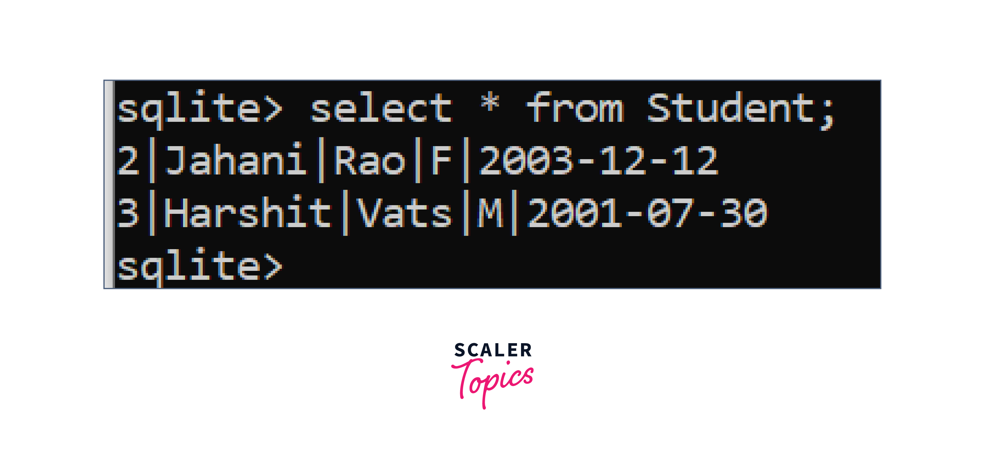 deleting table records in sqlite