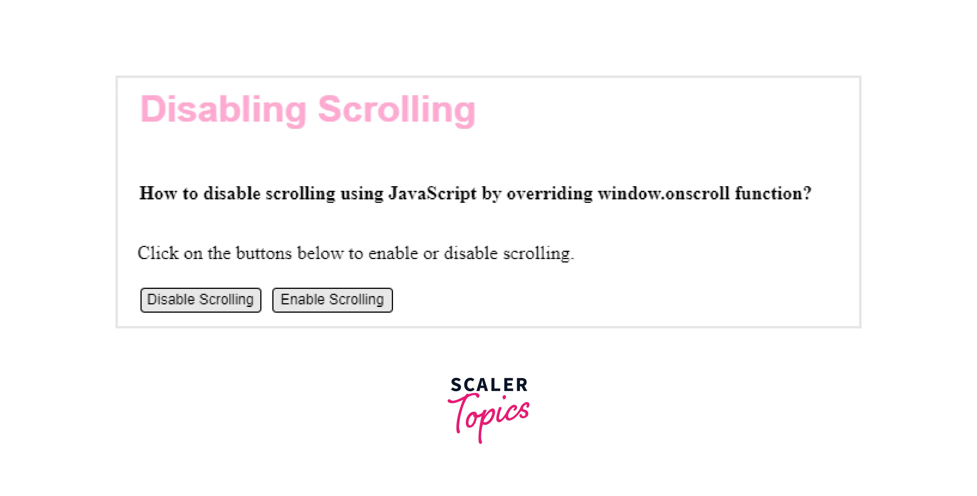 disable-scrolling-by-overriding-window-onscroll