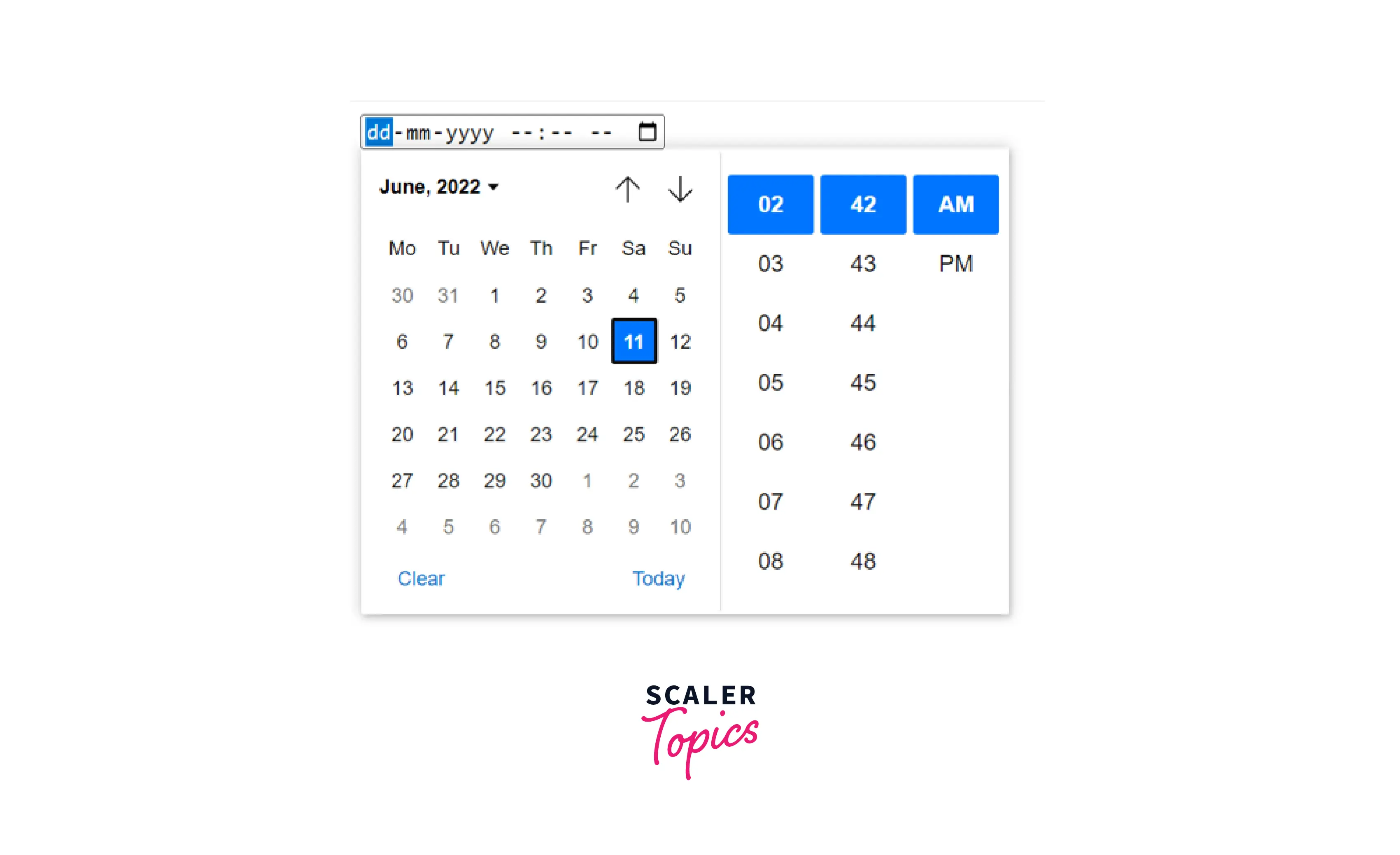 How to Add a Date Picker in HTML? Scaler Topics