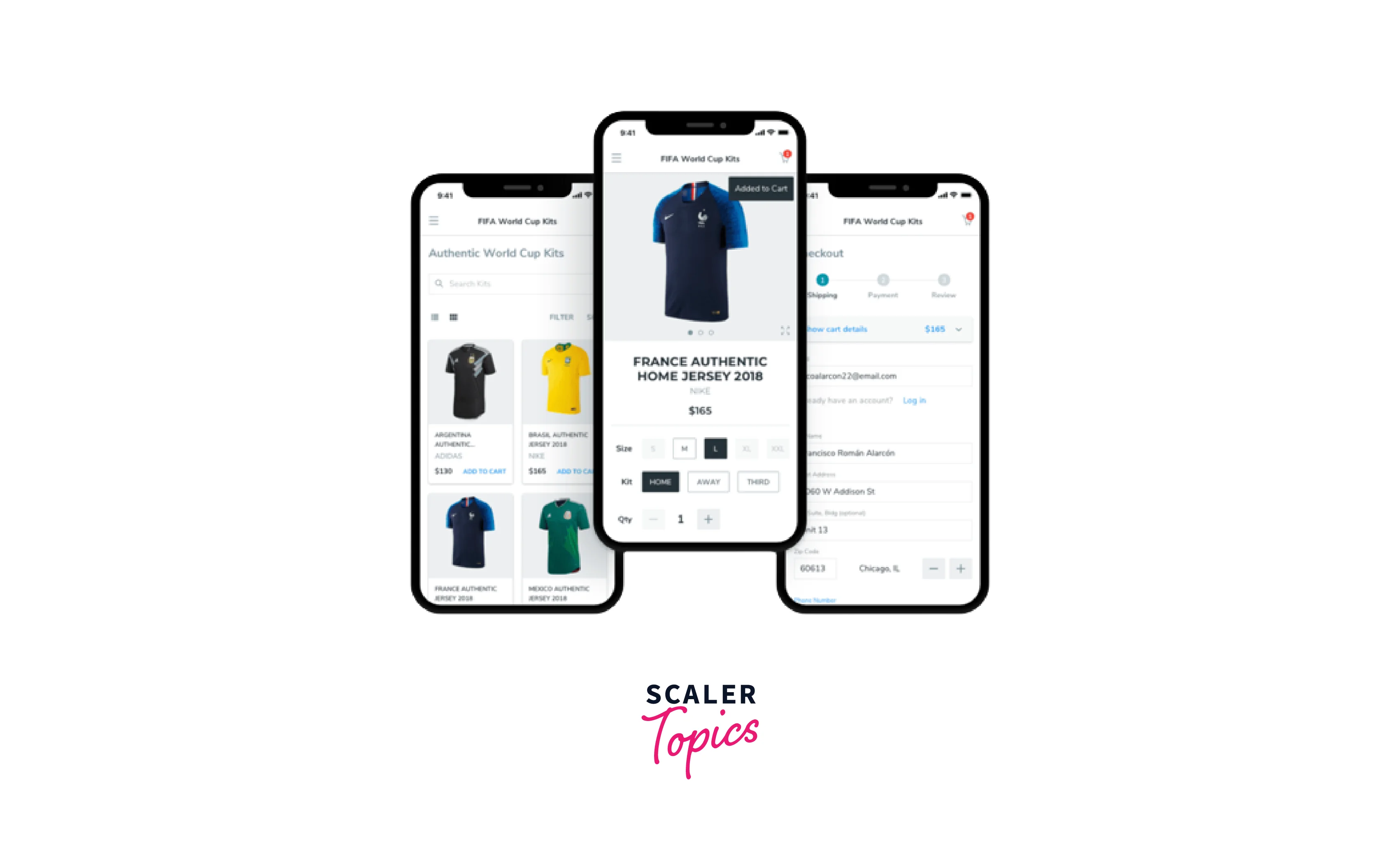 e-commerce app