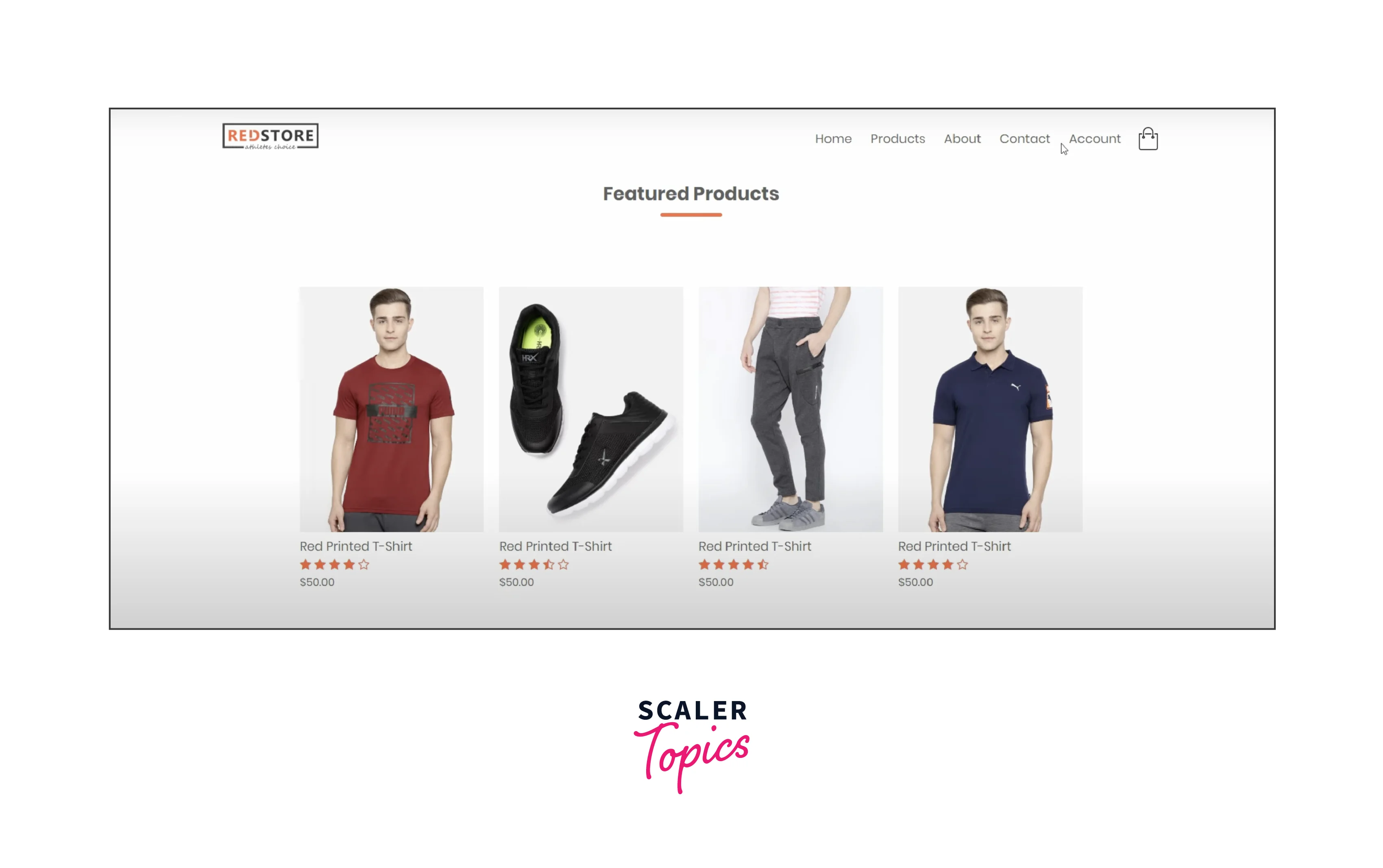 ecommerce page example