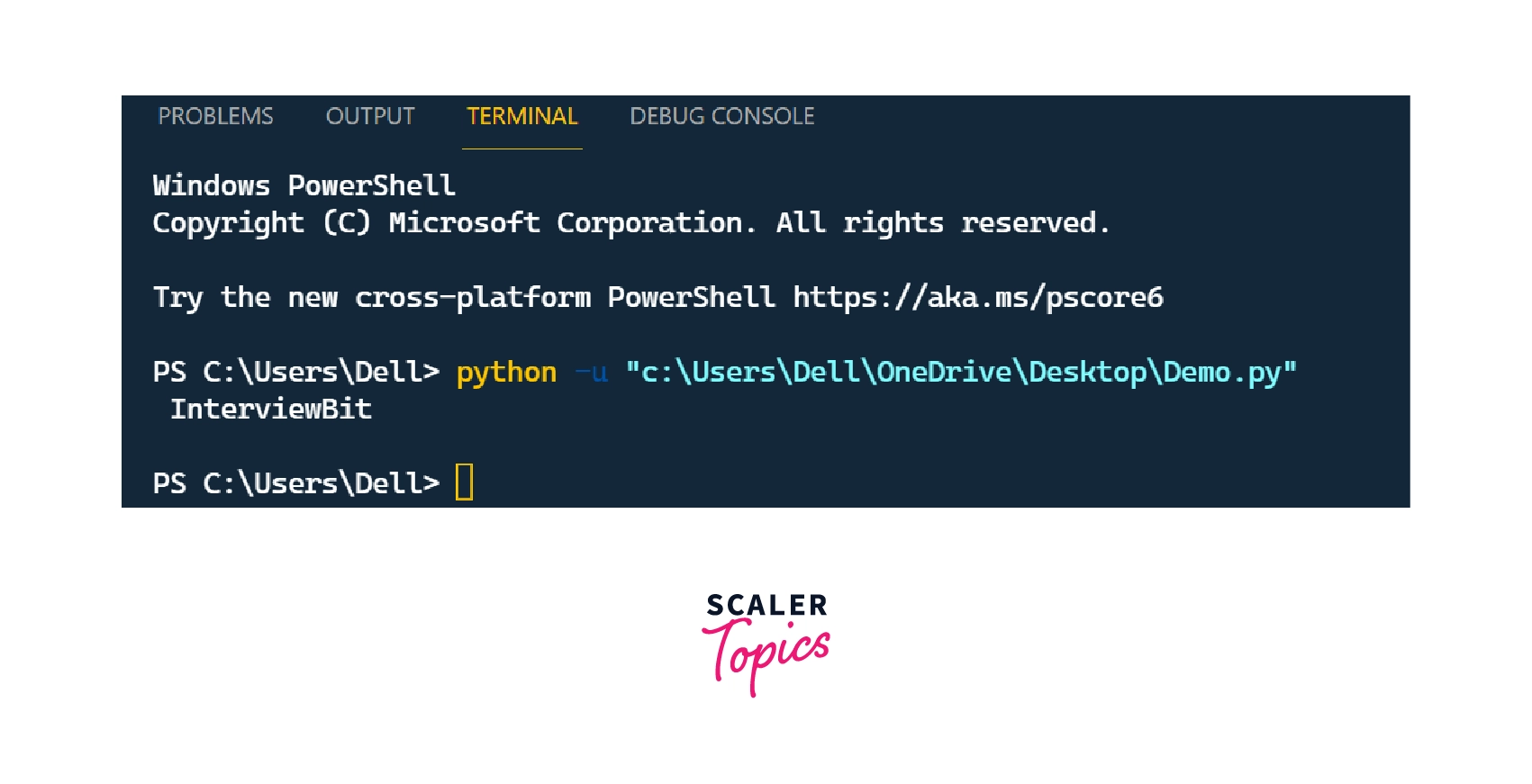 Escape Sequence in Python Scaler Topics