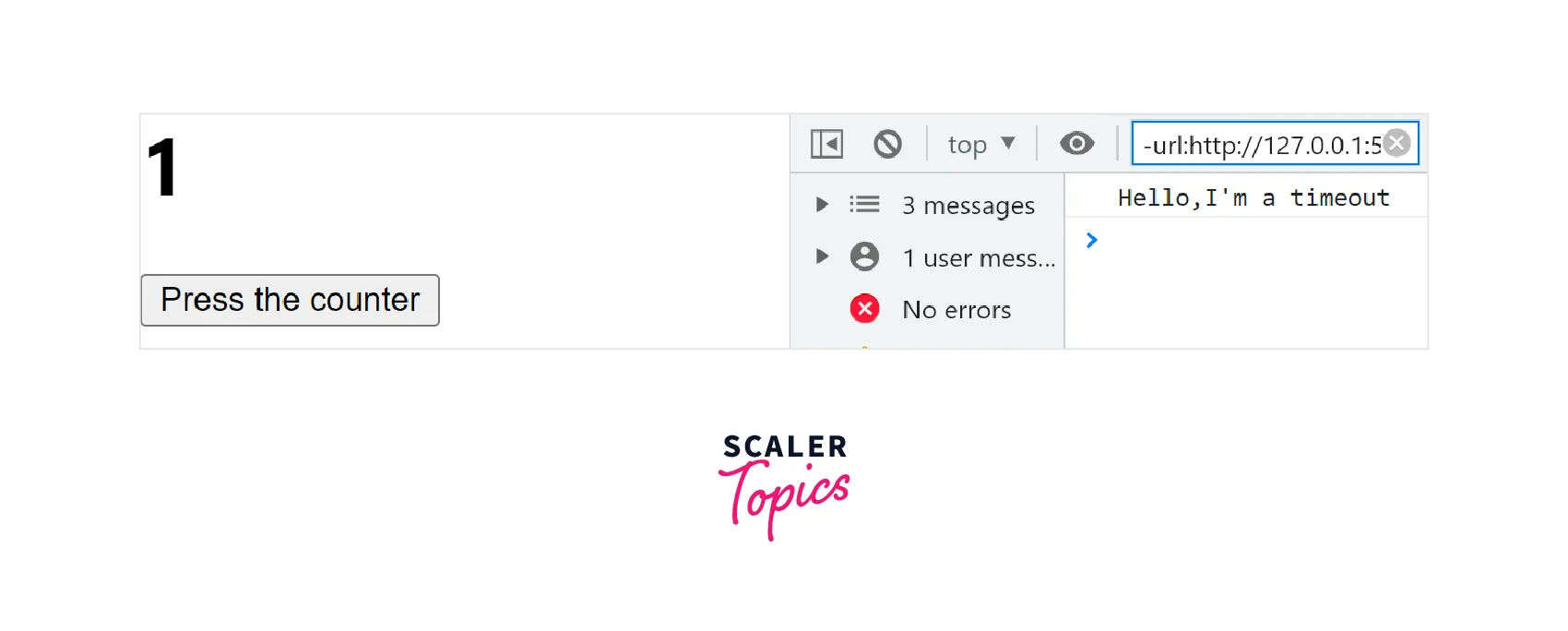 SetTimeout In React - Scaler Topics