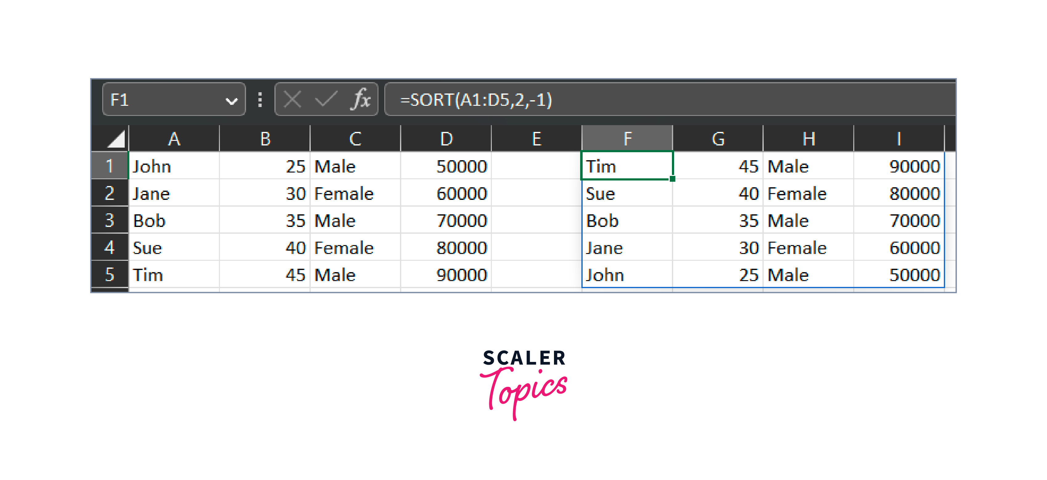 example-of-sort-function-in-ms-excel-1