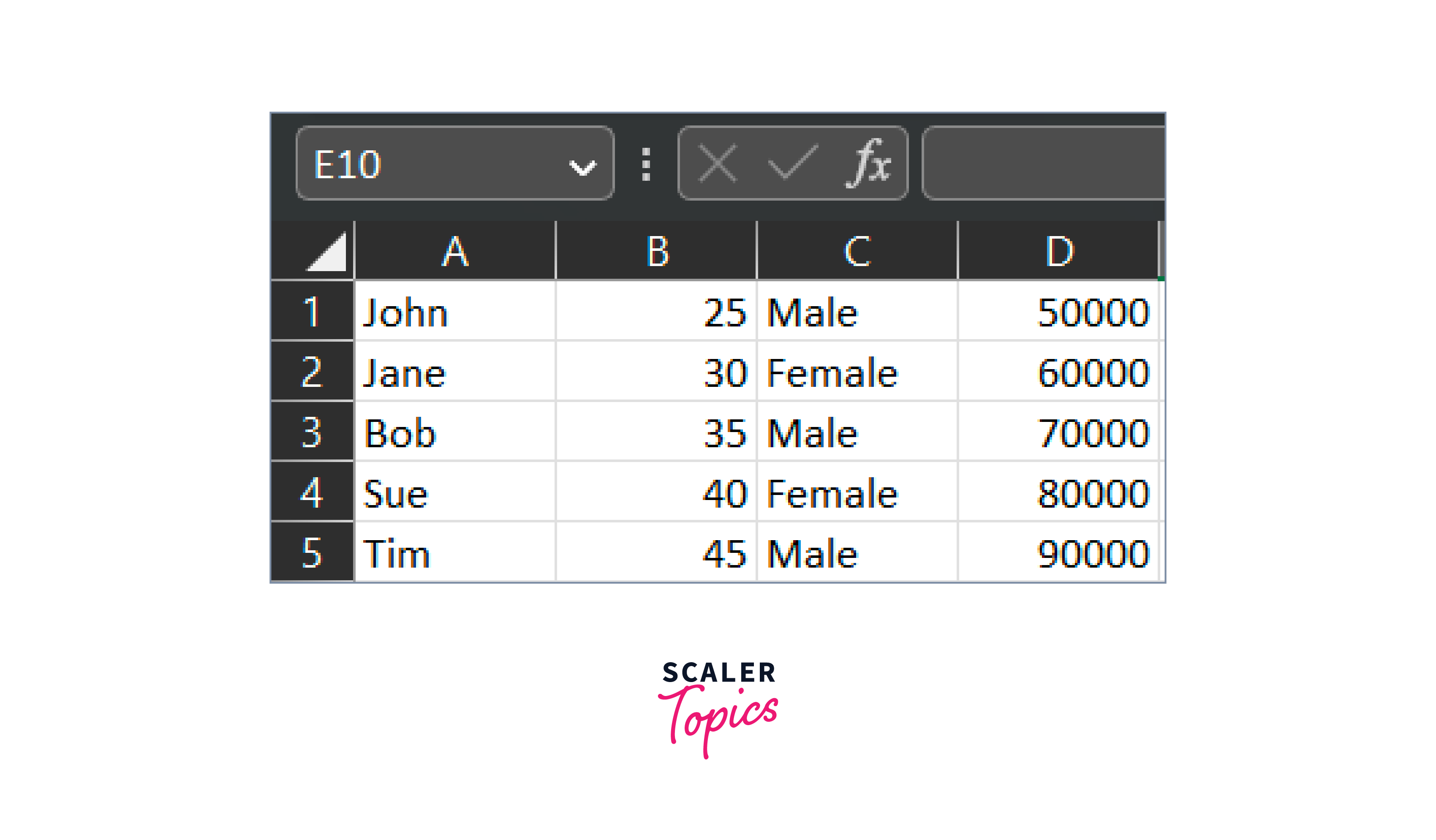 example-of-sort-function-in-ms-excel