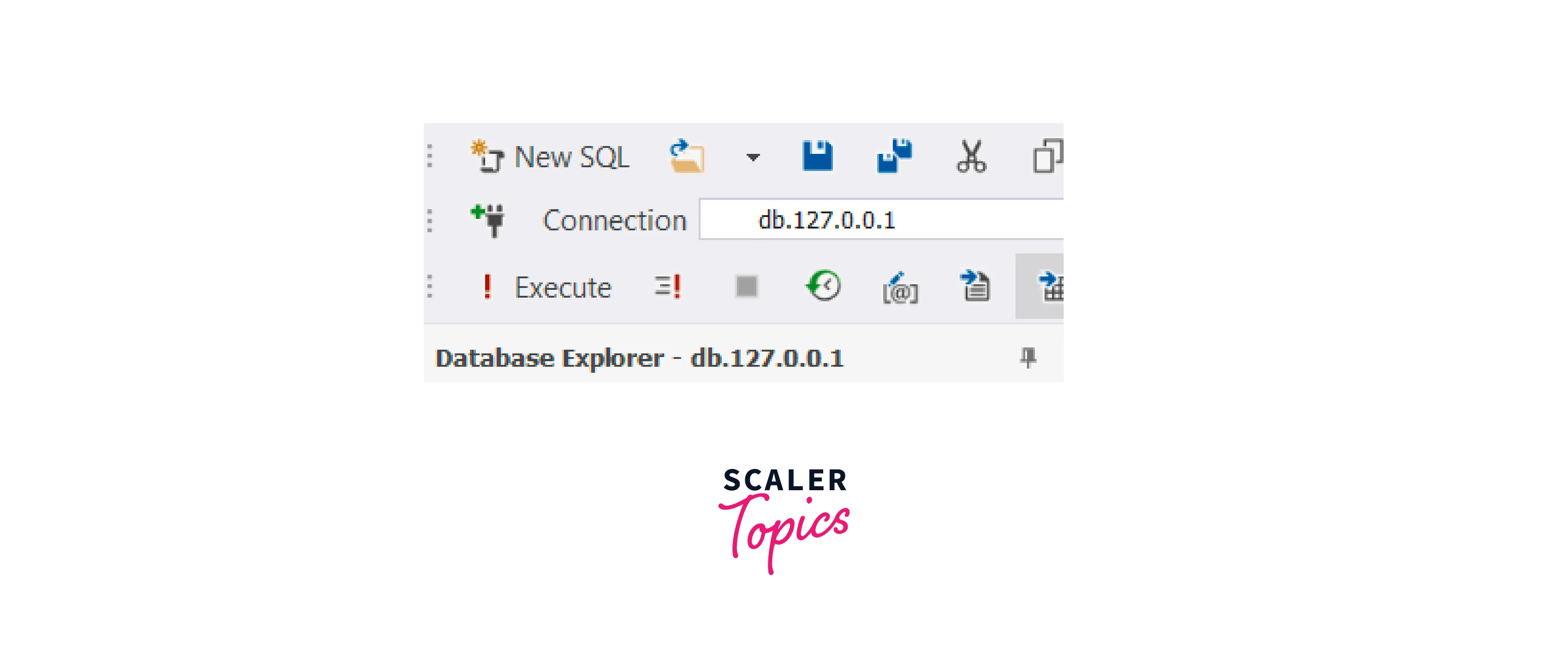 execute the sql