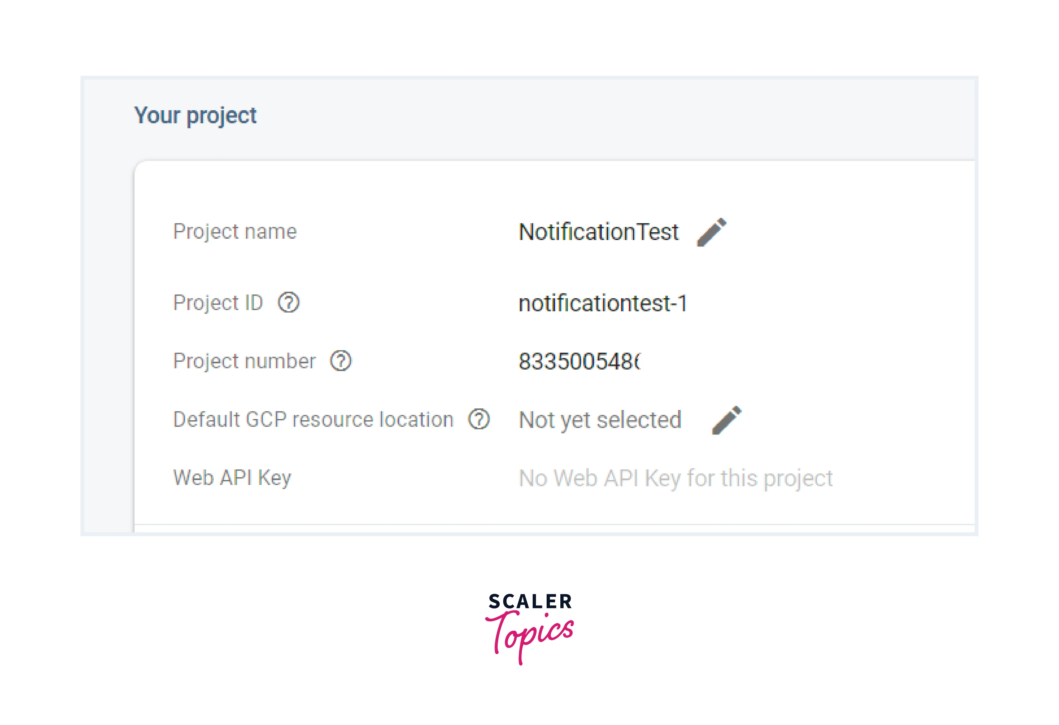 IMAGE 1 Firebase Messaging Console Dashboard