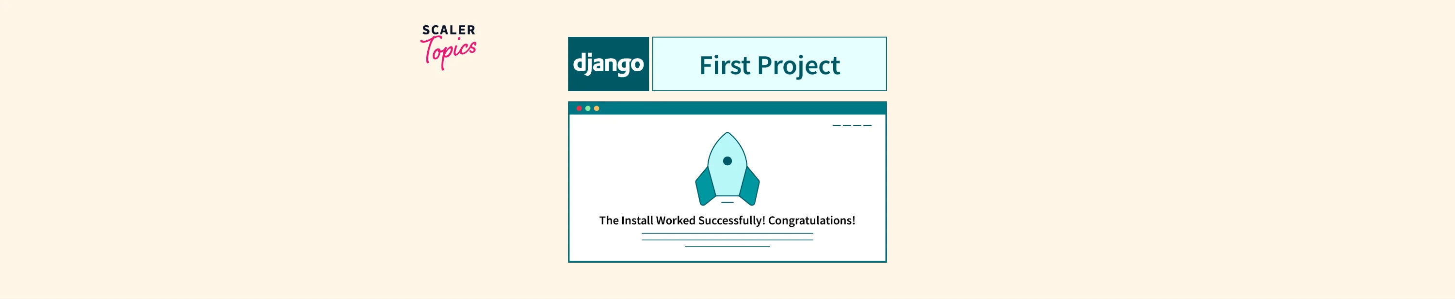 Creating Your First Django Project - Scaler Topics