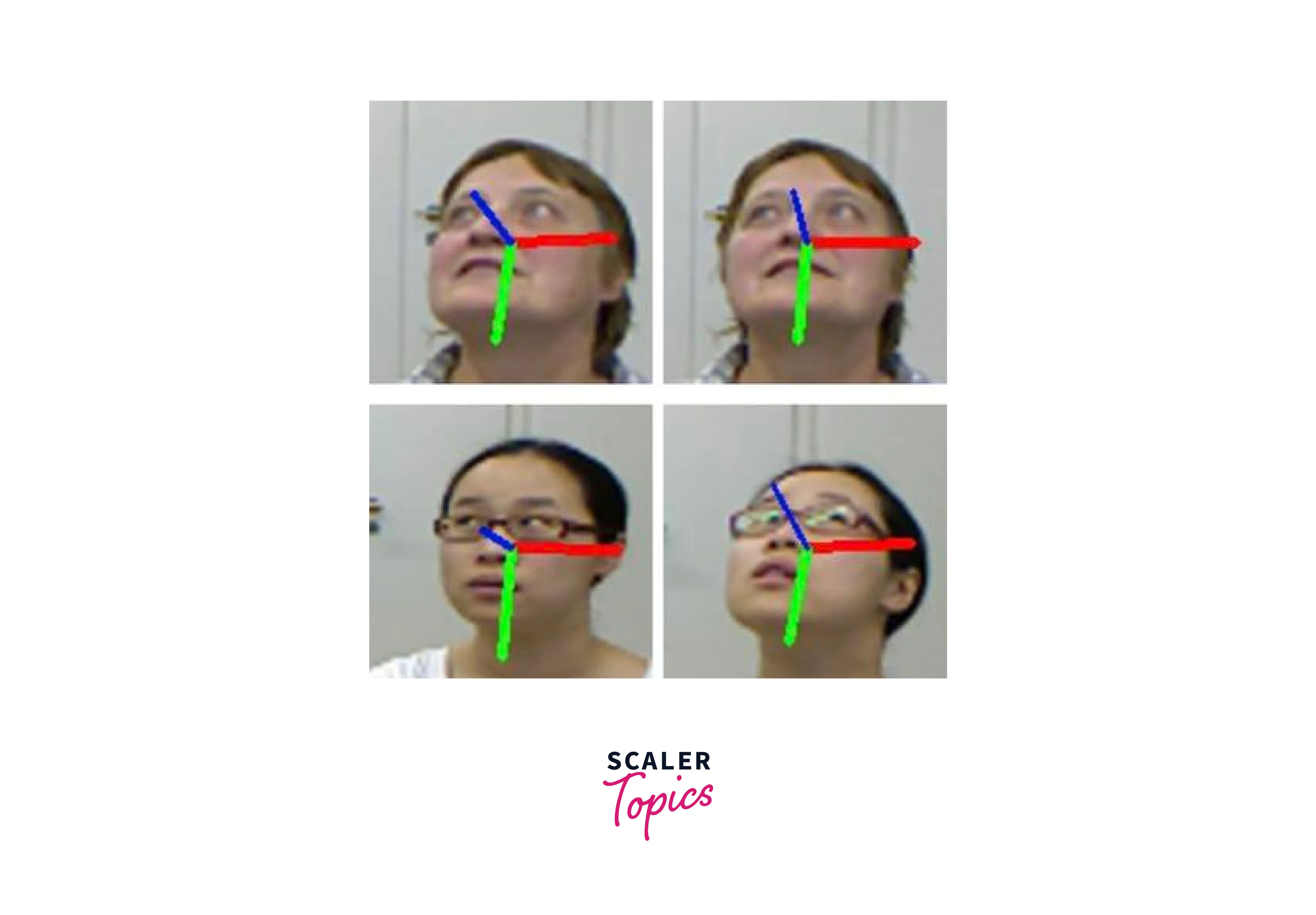 Real-Time 3D Head Pose and Facial Landmark Estimation From Depth Images  Using Triangular Surface Patch Features