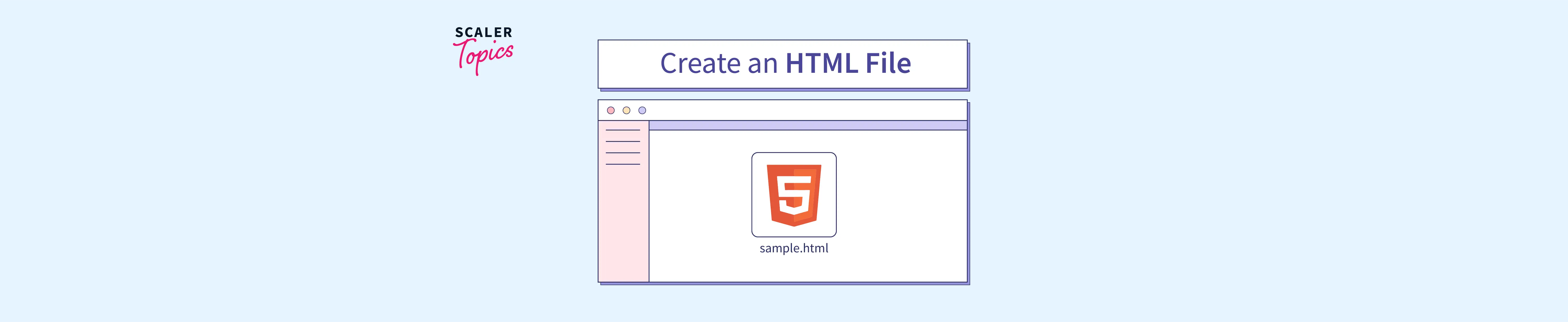 How to Create an HTML File? - Scaler Topics