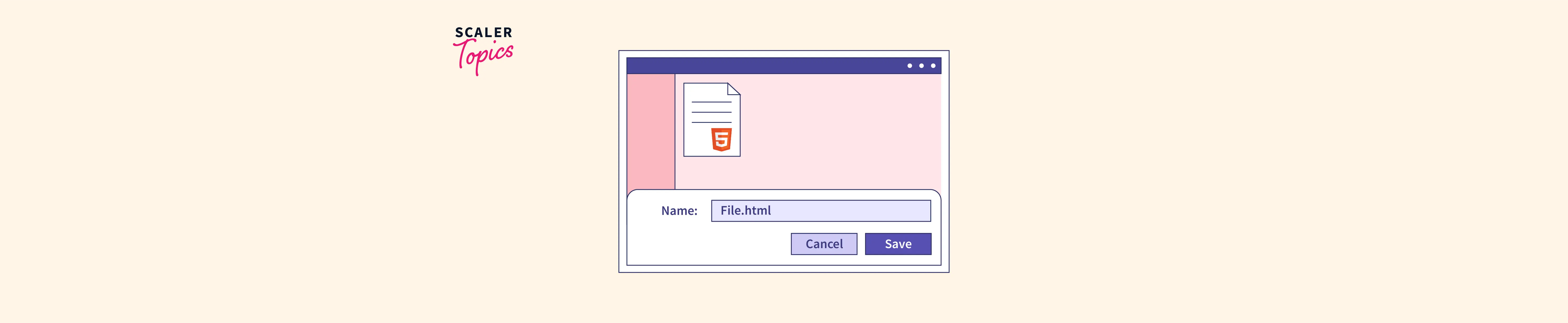 How to Save HTML File? - Scaler Topics