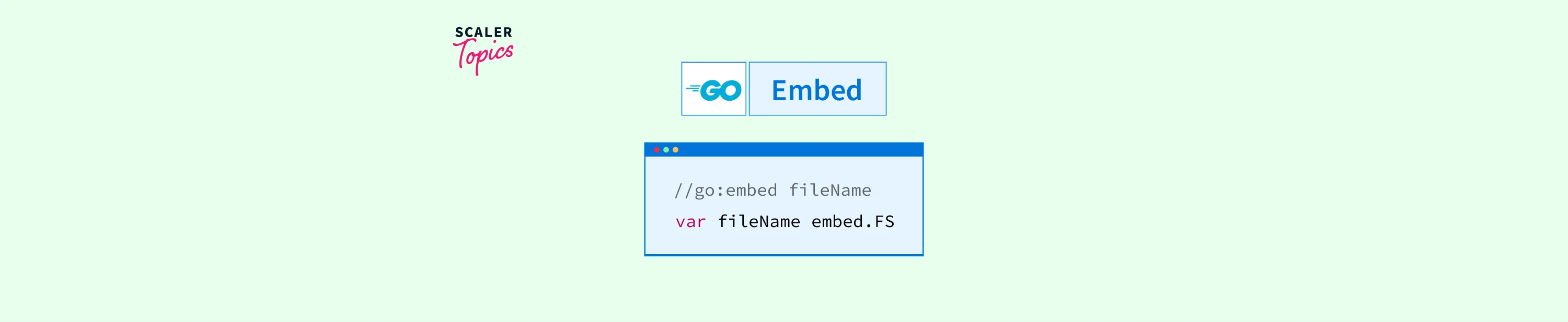 How to Use go:embed in Go? - Scaler Topics