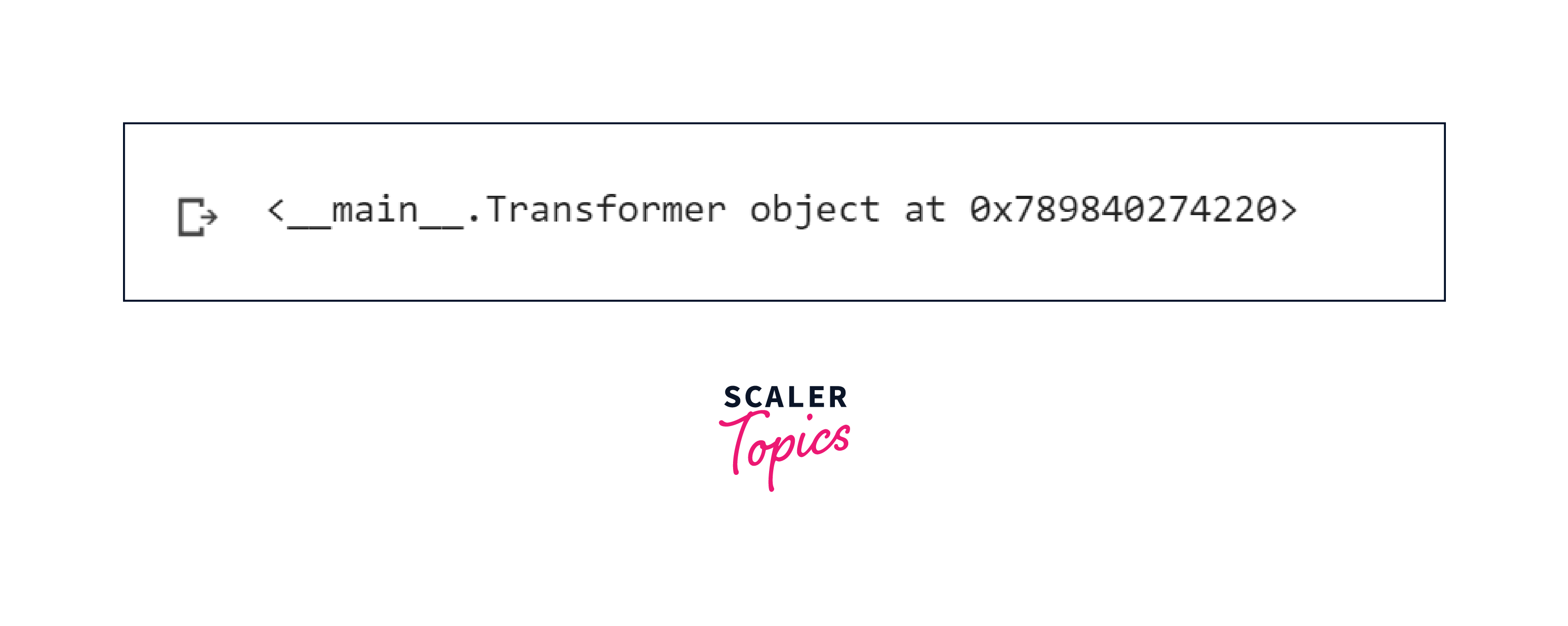 implementation of transformer model output