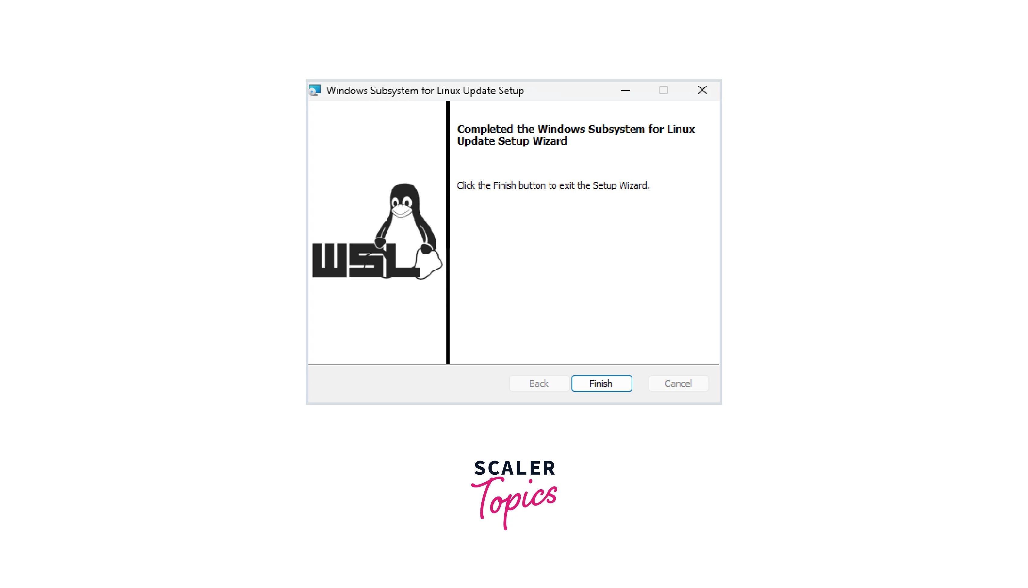 install wsl package