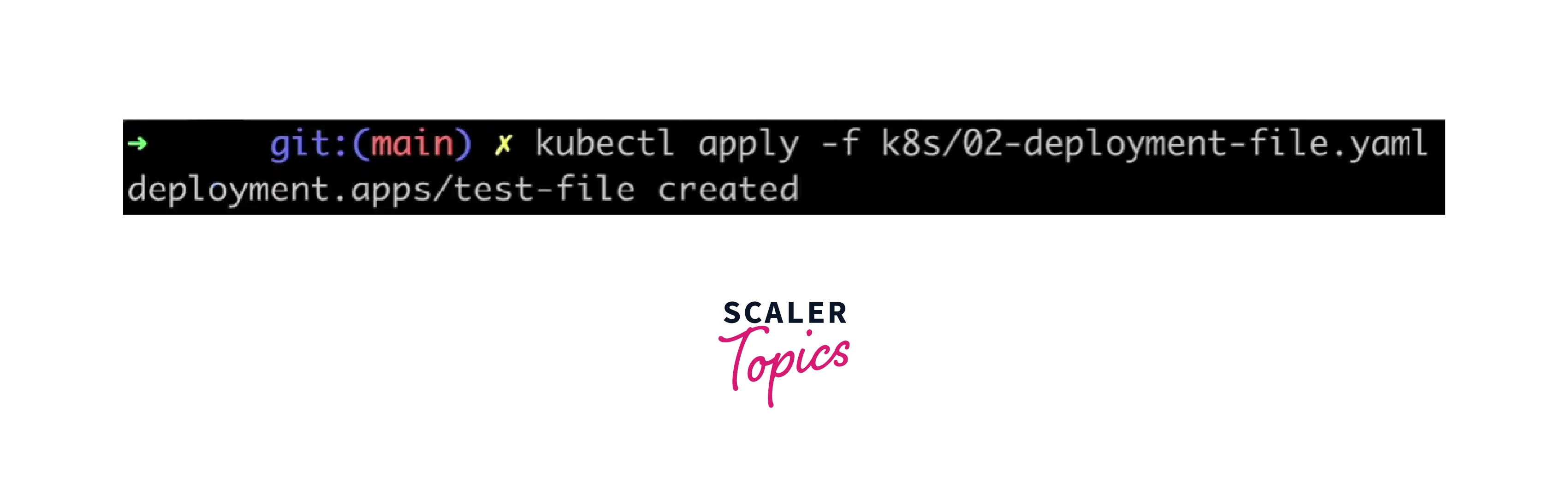 kubectl apply