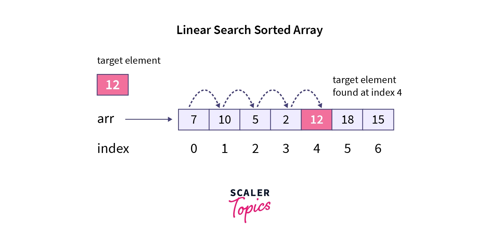 linear search representation START SAMPLE