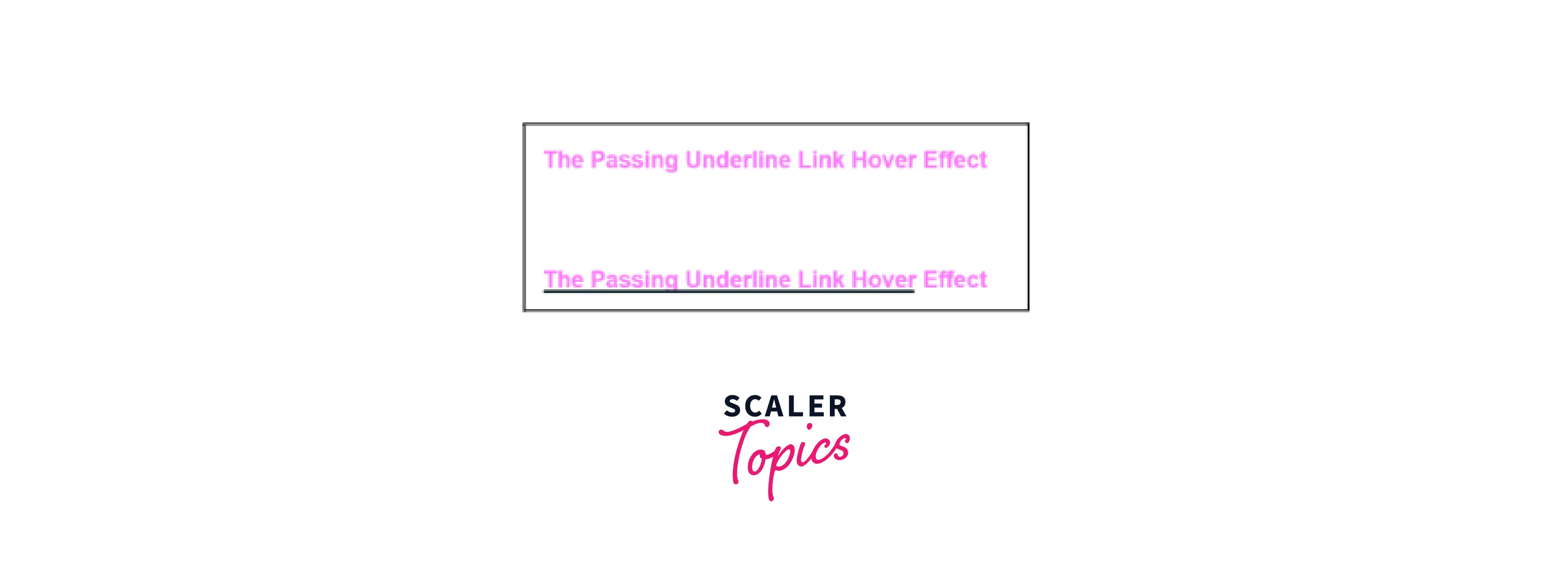 Passing Underline Link Hover Effect