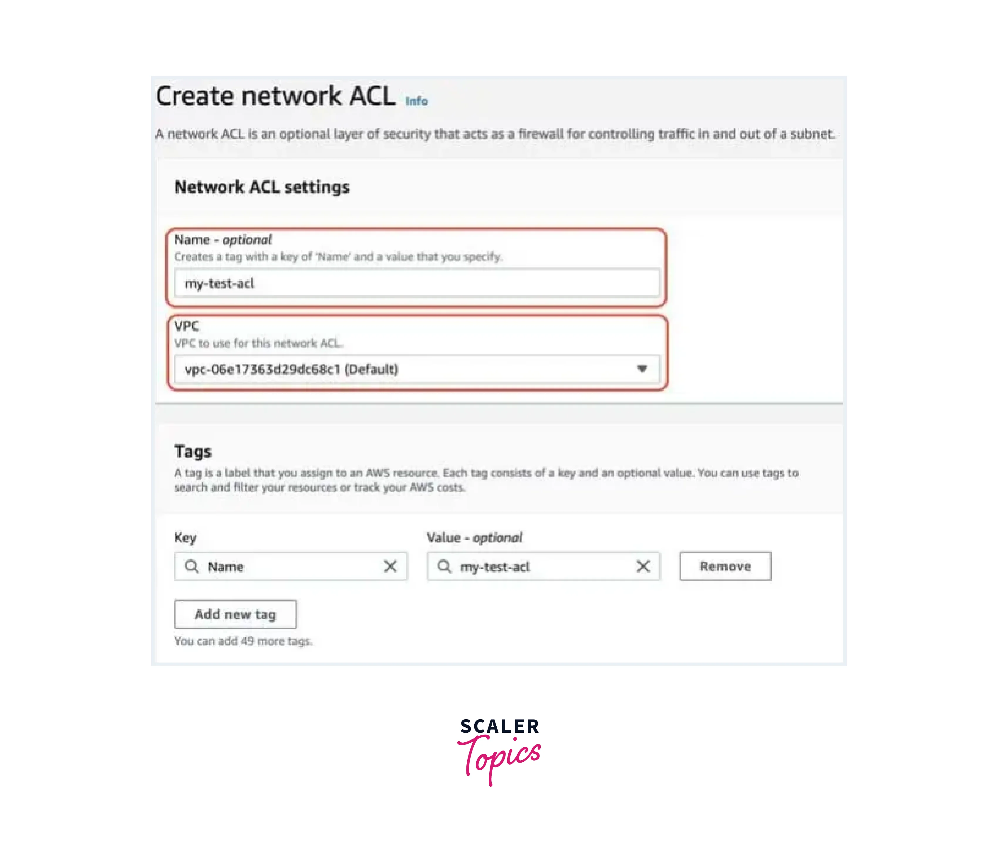 What is AWS Network Access Control List (NACL)? | Scaler Topics