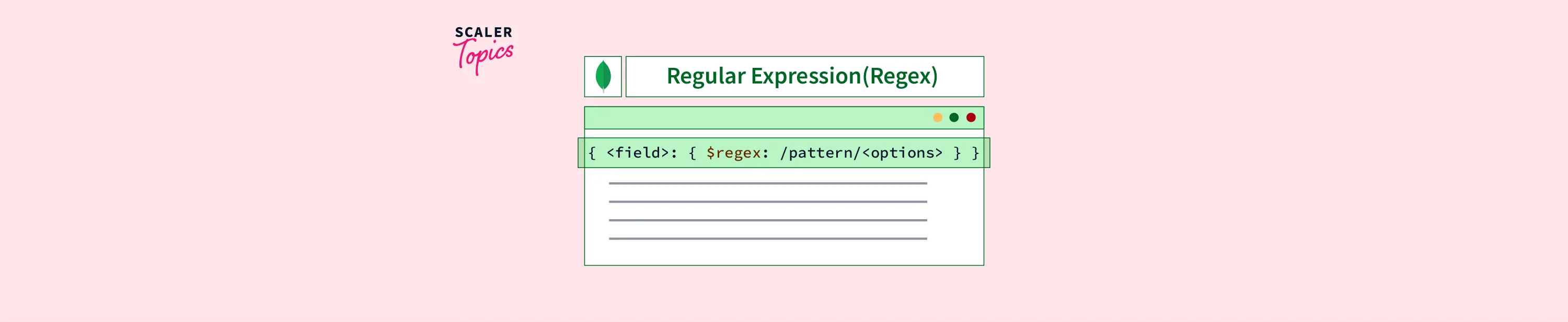 Regex In Mongodb- Scaler Topics