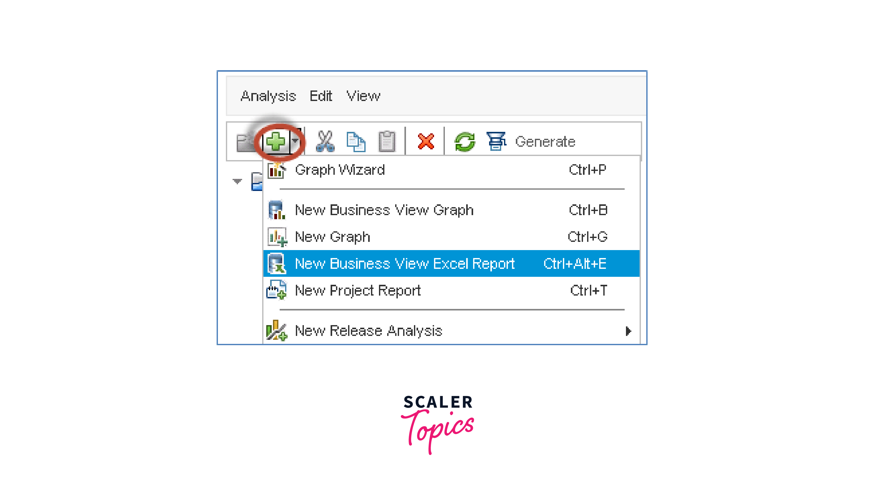 view excel report