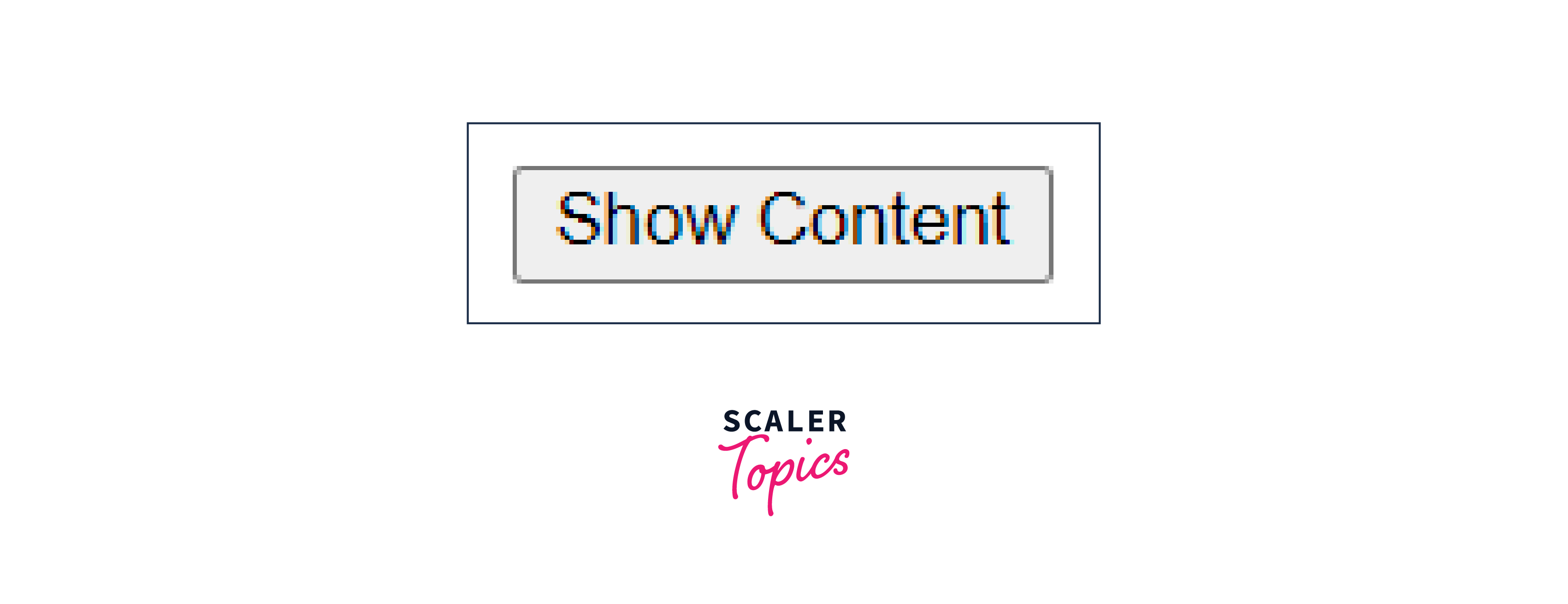 revealing hidden content on button click