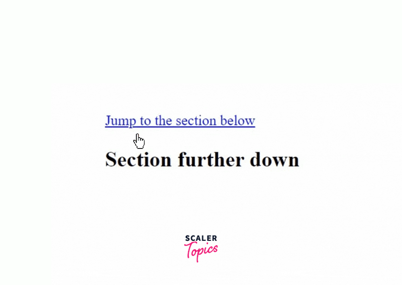 Section down