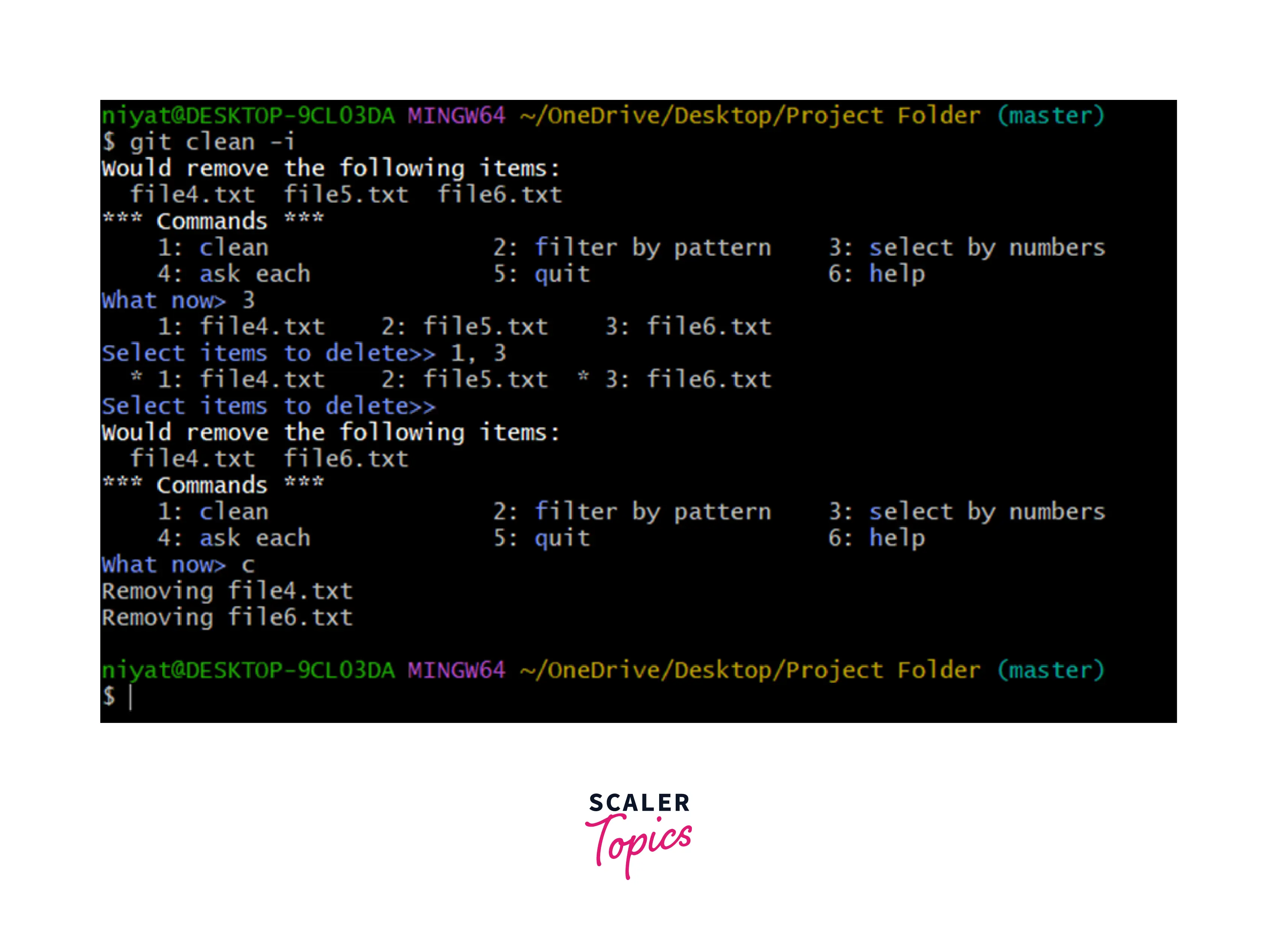 select by numbers method