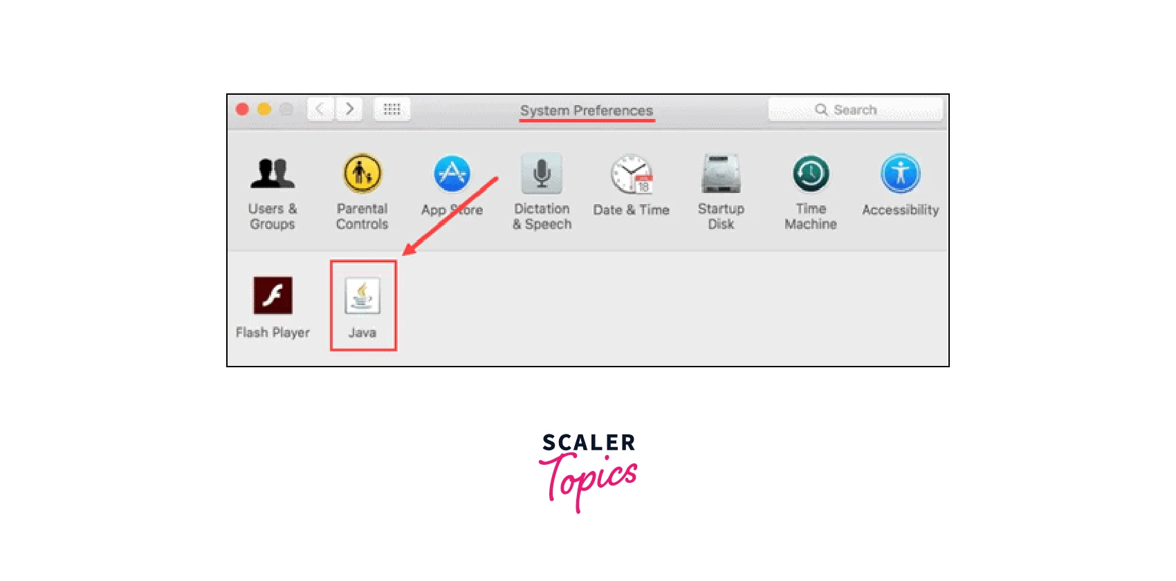 selecting-java-from-system-preference